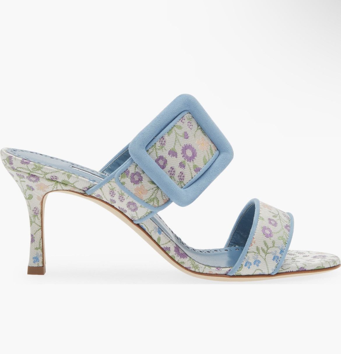 Manolo Blahnik Manolo Blahnik Gamble Floral Sandal size 38 Size US 8 / IT 38 - 3 Thumbnail