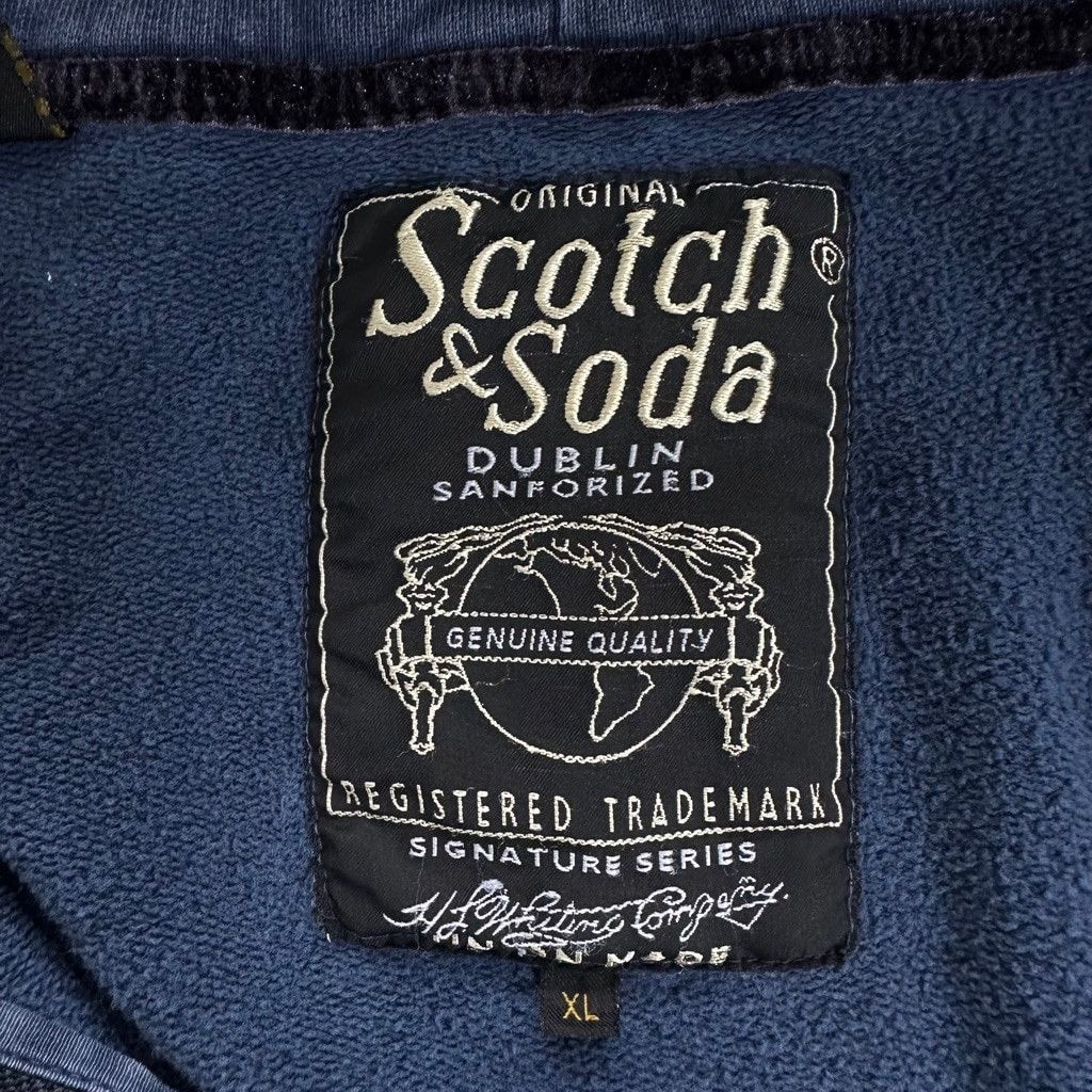 Scotch & Soda Vtg Scotch & Soda Heritage Signature Full Zip Hoodie XL Size US XL / EU 56 / 4 - 15 Thumbnail