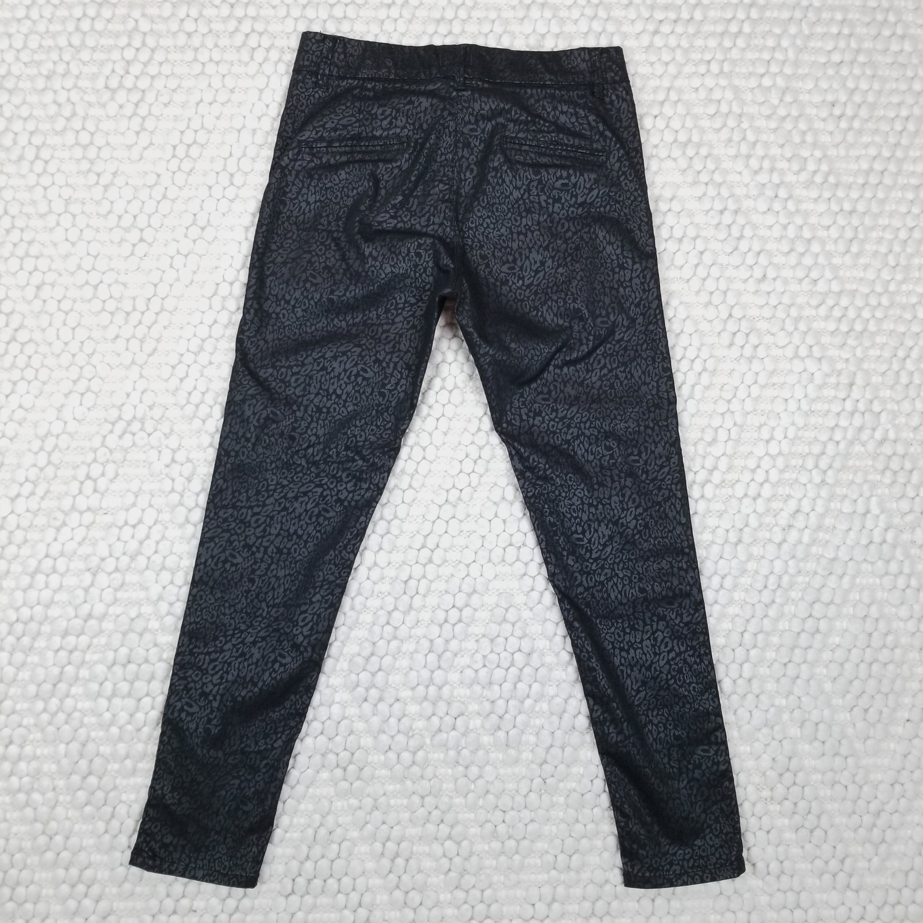 Other Bevy Flog Dafna Pants Black Animal Print Size 28" / US 6 / IT 42 - 6 Thumbnail