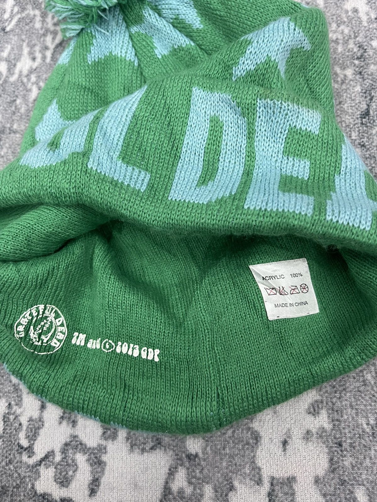 Grateful Dead Grateful Dead Knit Winter Hat Size ONE SIZE - 5 Thumbnail