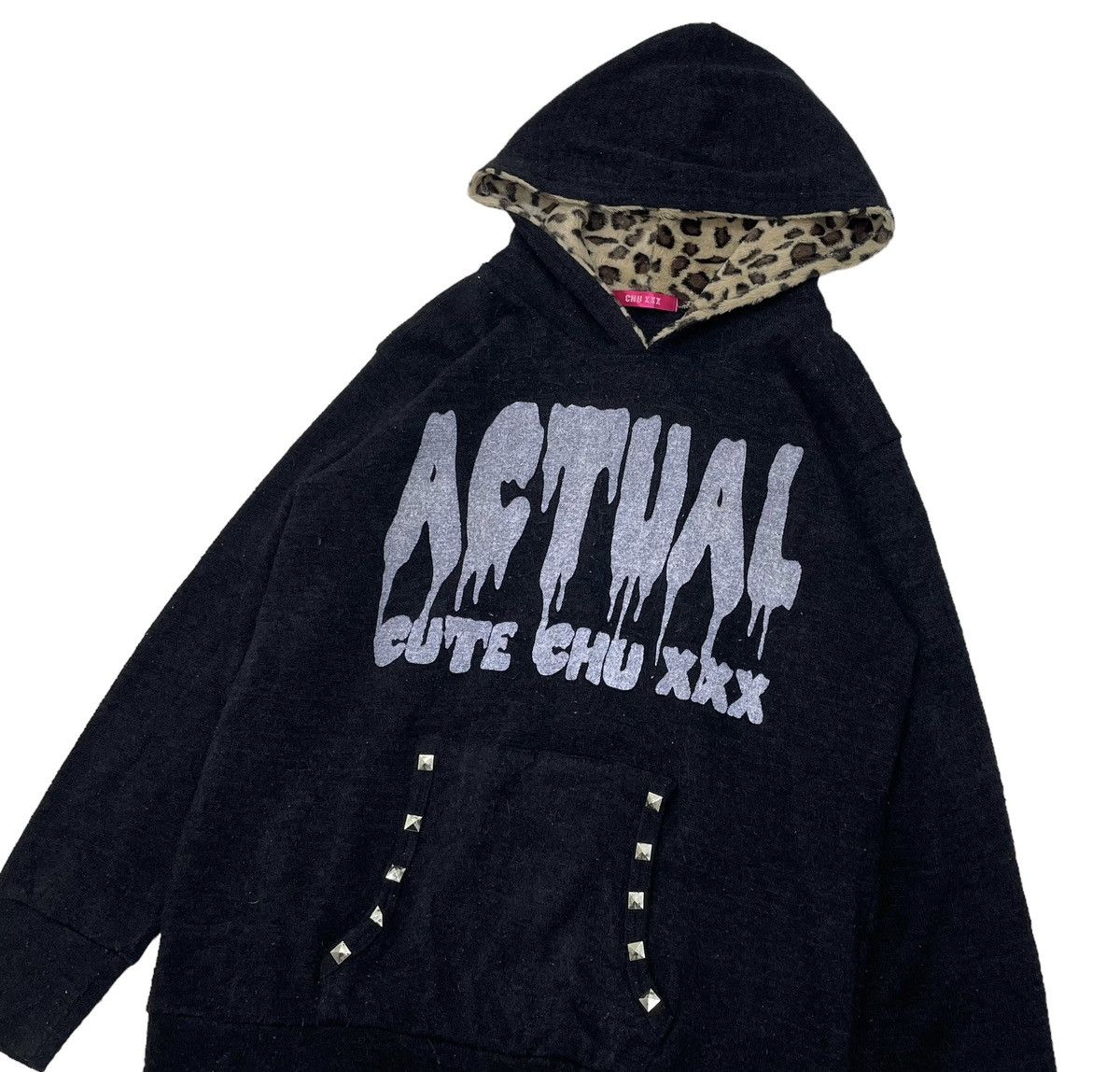 Le Grande Bleu (L.G.B.) 🫴🏻Japanese Brand Punk Wear Actual Cute Chu Hoody Size M / US 6-8 / IT 42-44 - 1 Thumbnail