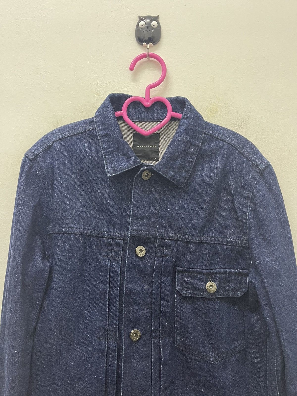LOWRYS FARM Rare LOWRYS FARM Trucker Type 1 Single Pocket Denim Jacket Size US M / EU 48-50 / 2 - 4 Thumbnail