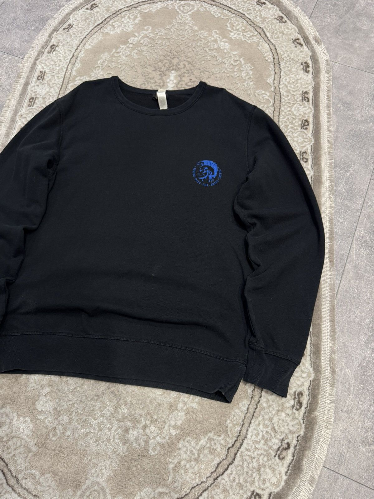 Diesel Y2K Vintage Diesel Sweatshirt Big Logo Pullover Size US L / EU 52-54 / 3 - 2 Thumbnail