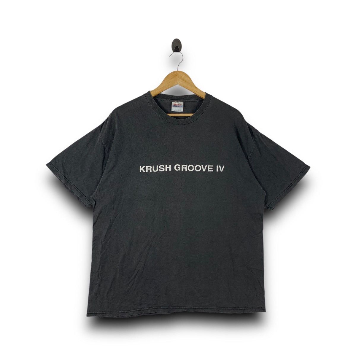 Band Tees × Vintage Vintage KRUSH GROOVE Run DMC by micheal schultz hip hop tee Size US XL / EU 56 / 4 - 2 Thumbnail