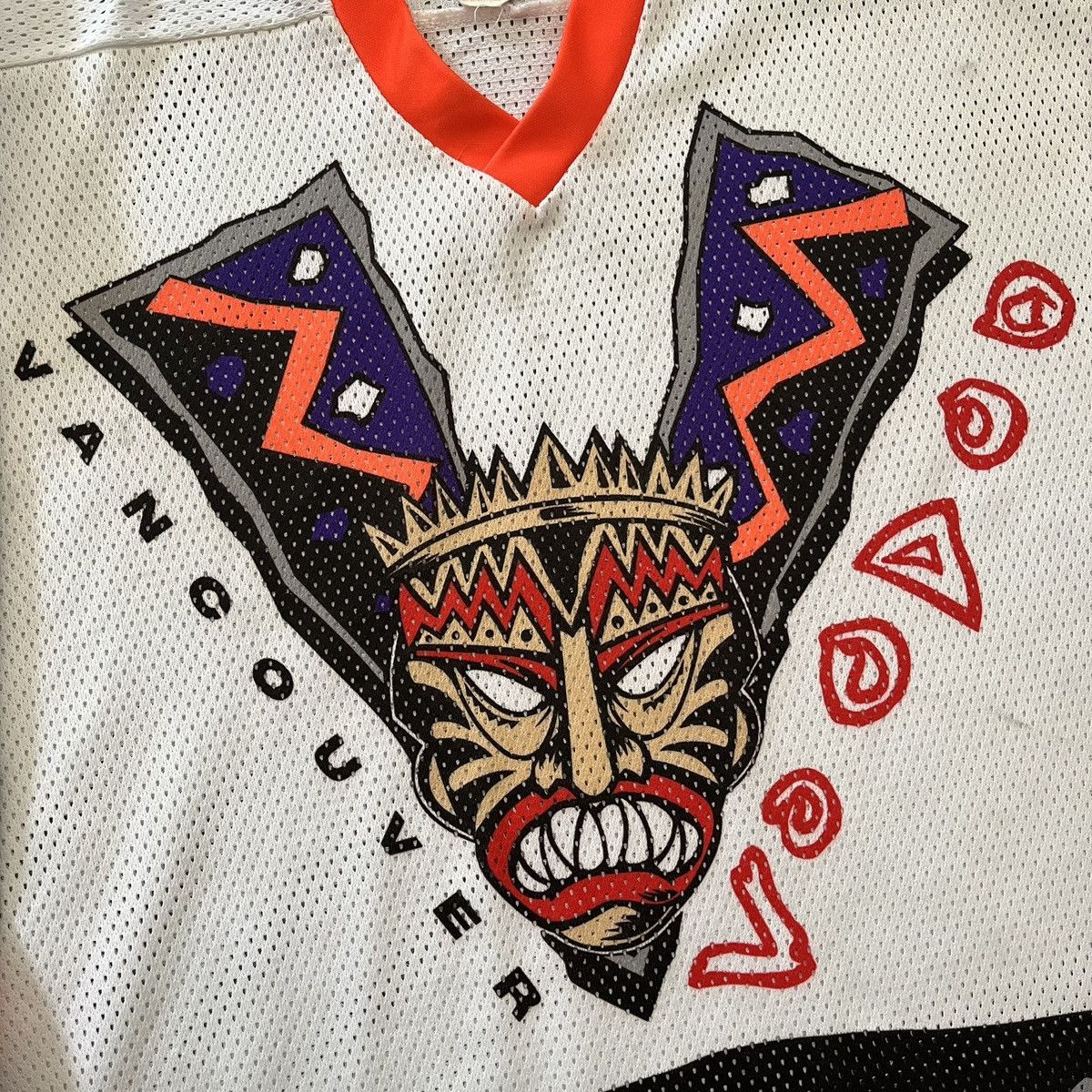 Ccm × Vintage Vintage 90s CCM Vancouver Voodoo RHI Hockey Jersey 🪇🎭 Size US M / EU 48-50 / 2 - 6 Thumbnail