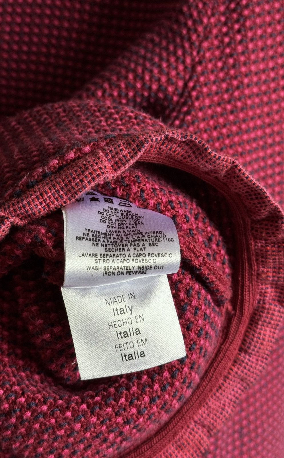 Moschino Love Moschino Pink Knit Cardigan Blazer Sweater Size XL / US 12-14 / IT 48-50 - 9 Thumbnail