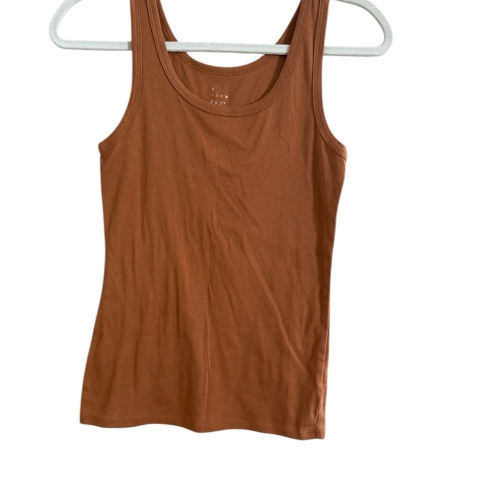 Other A New Day Tan Fitted Sleeveless Tank Top Size S / US 4 / IT 40 - 9 Thumbnail
