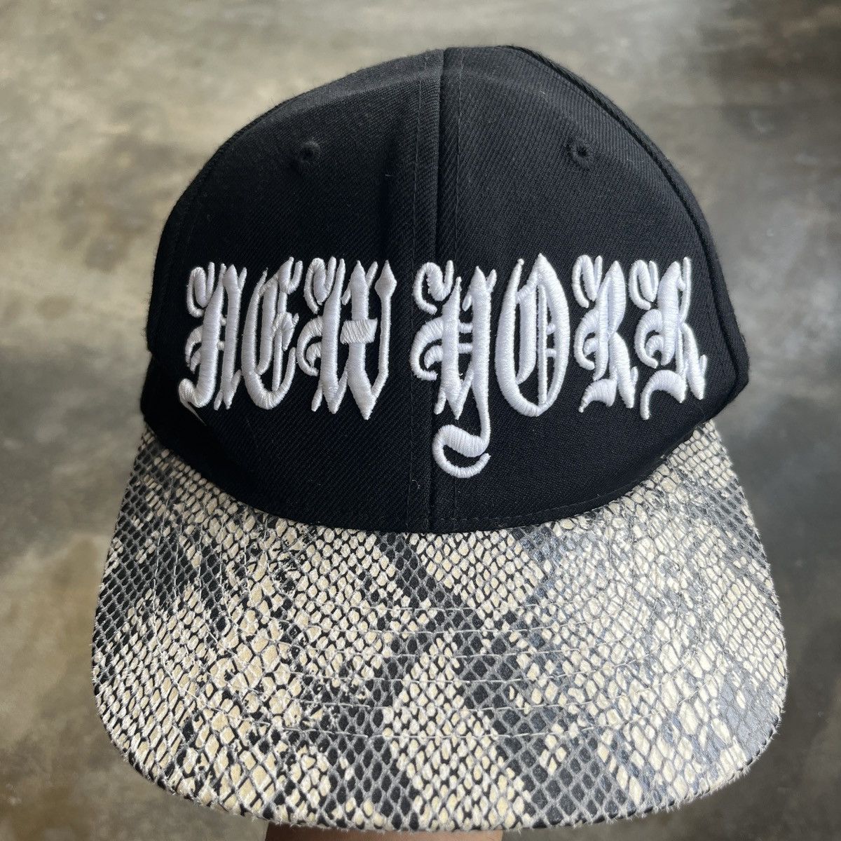 MLB MLB New York The Snake Chrome Black Cap Size ONE SIZE - 2 Thumbnail
