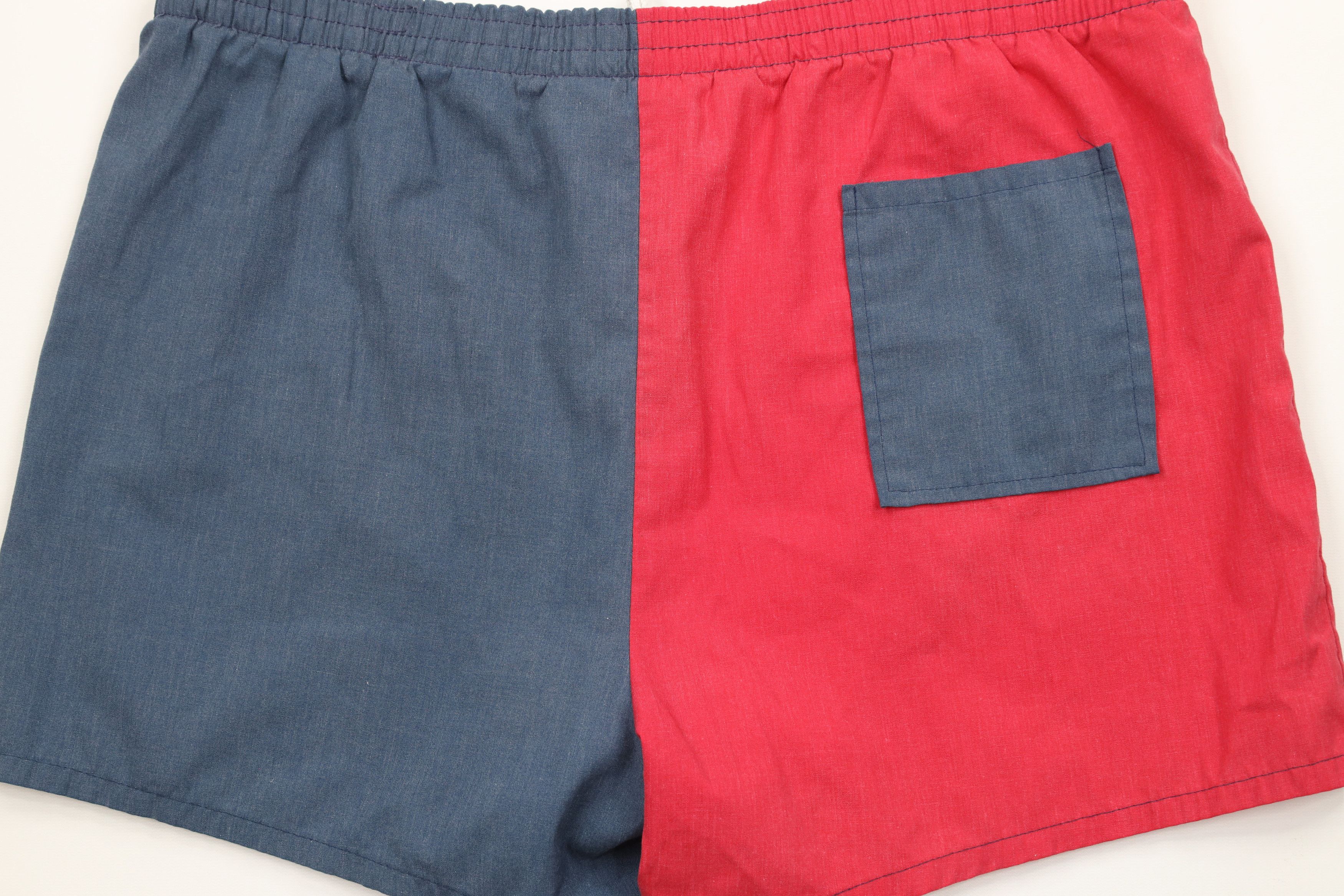 Vintage Vintage 70s Streetwear Block Lined Running Short Shorts USA Size US 36 / EU 52 - 11 Thumbnail