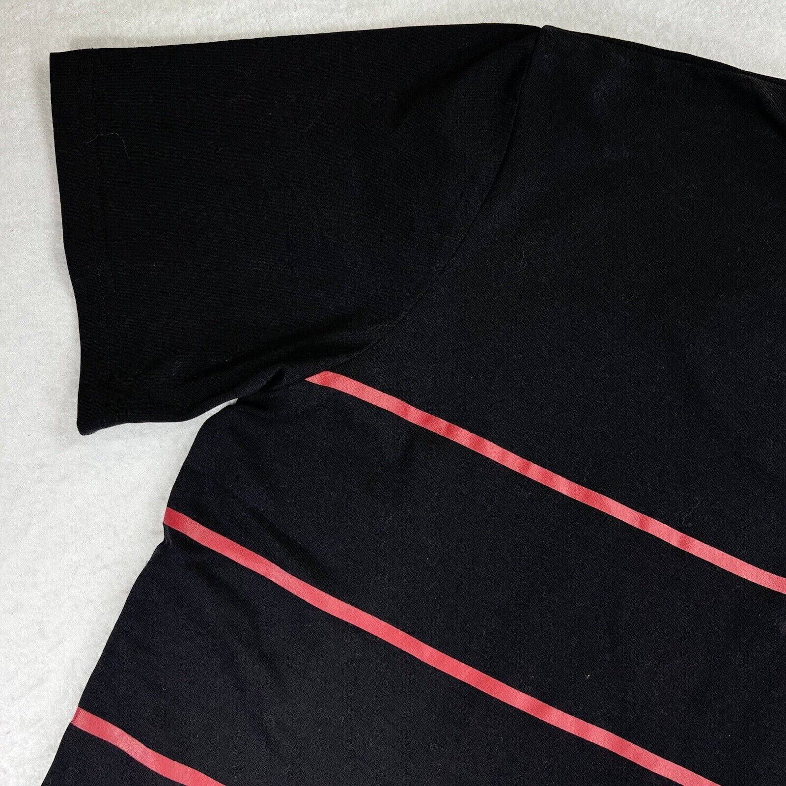 Other Damati Jeans Medium Black Striped Short Sleeve Henley TShirt Size US M / EU 48-50 / 2 - 5 Thumbnail
