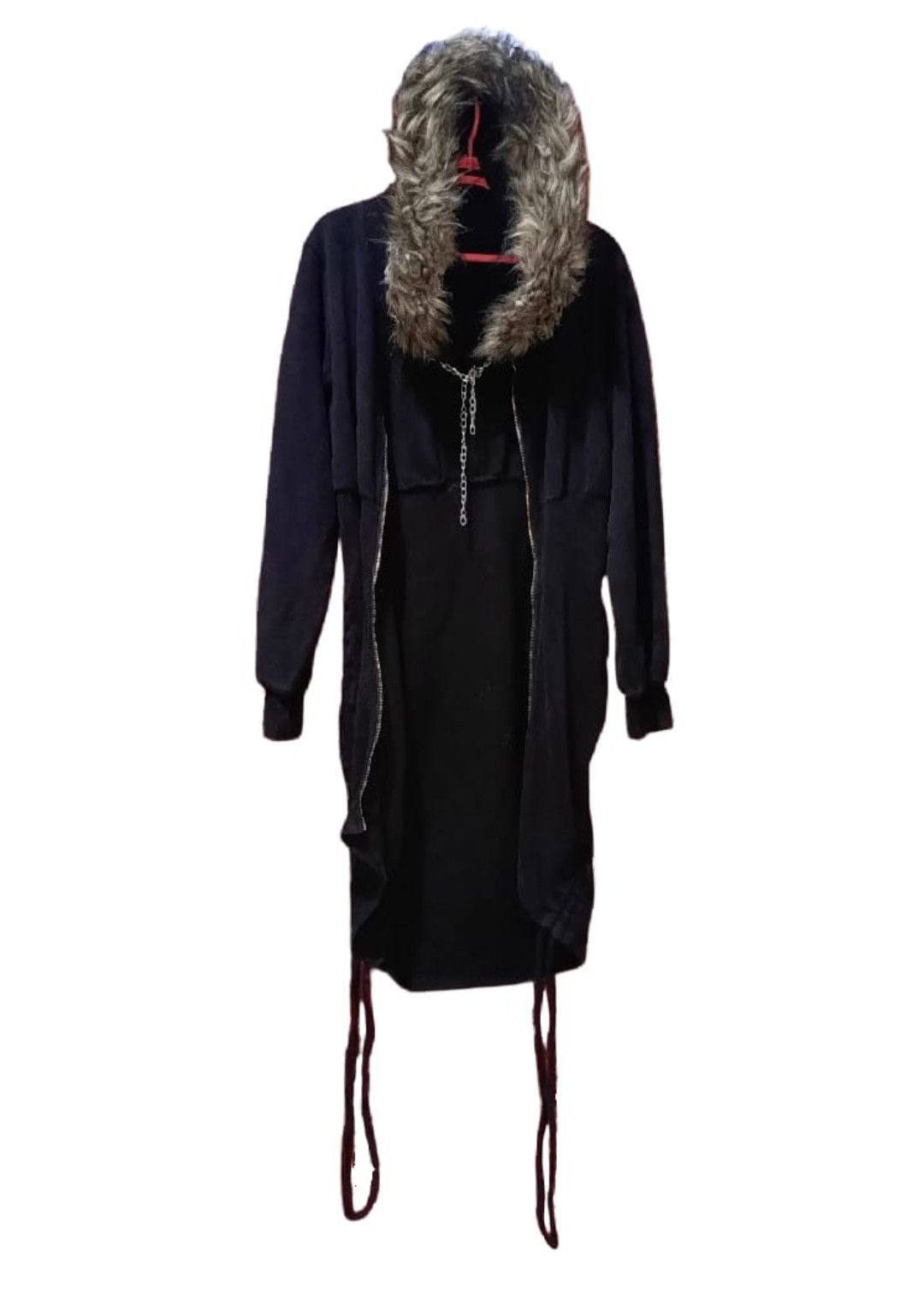 Yasuyuki Ishii Dahuizi - Hoodie Chain Strap Parka Size US M / EU 48-50 / 2 - 2 Thumbnail