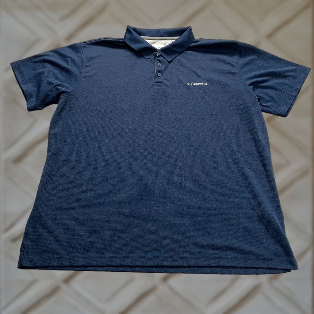 Vintage Columbia Utilizer Omni Wick Shirt Men 2XL Navy Blue Short Sleeve Collared Size US XXL / EU 58 / 5 - 1 Thumbnail