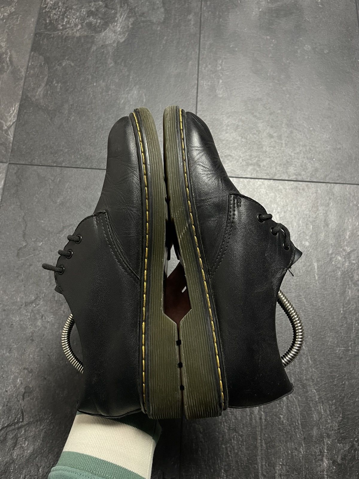 Dr. Martens × Vintage Dr Martens Oxford Shoes Black 1461 Smooth Leather Casual Size US 6 / EU 39 - 11 Thumbnail