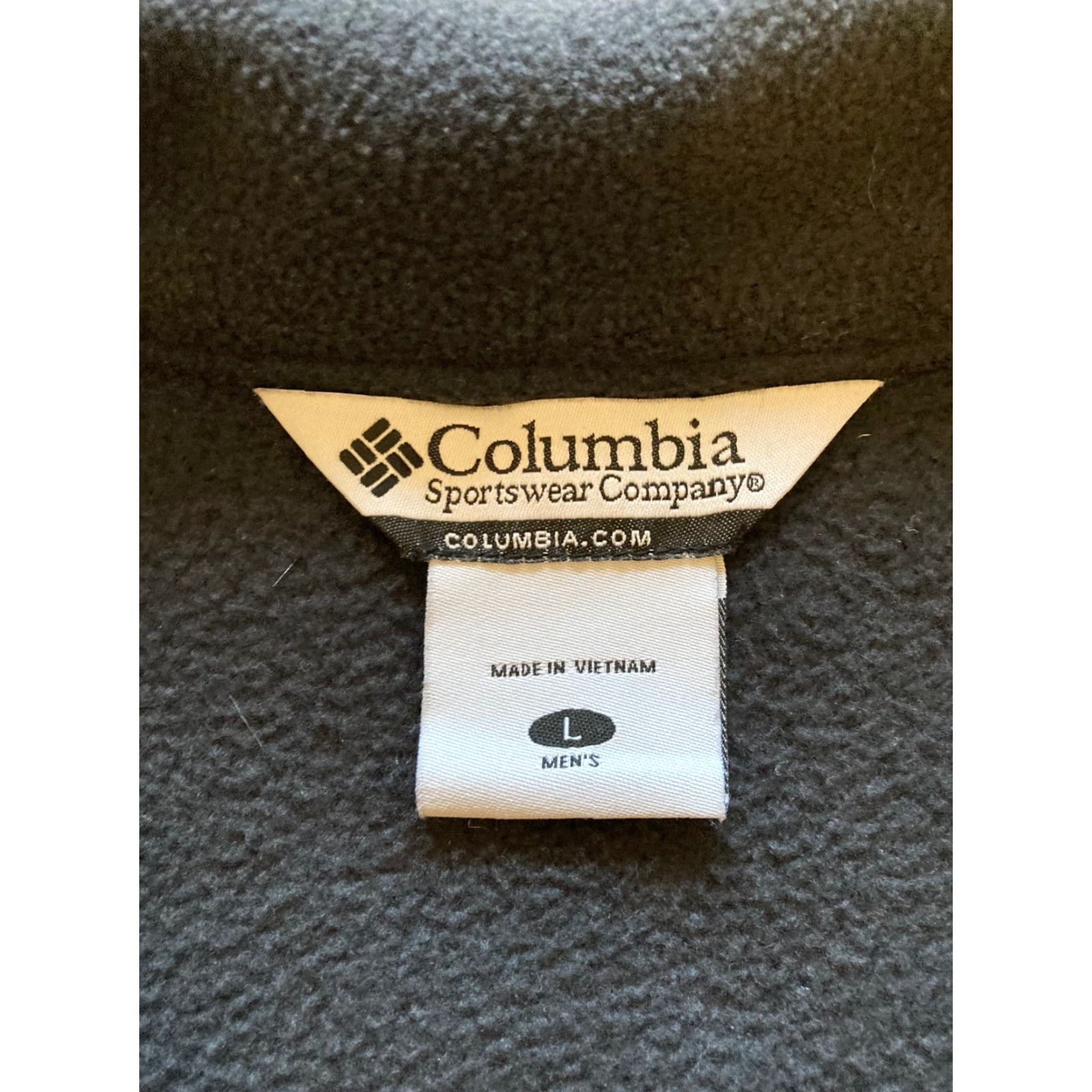 Vintage Columbia Jacket Fleece Men Black Full Zip Size L Large Regular Sweater, Solid, Polyester, Full Zip, Pre-owned, USPS Priority Mail Size US L / EU 52-54 / 3 - 3 Thumbnail