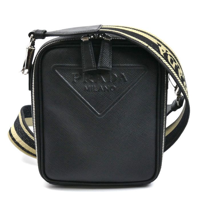 Prada Prada Prada Leather Shoulder Bag Leather Shoulder Bag 2VH154_2FAD_F0002 DUTY FREE for USA Size ONE SIZE - 1 Thumbnail