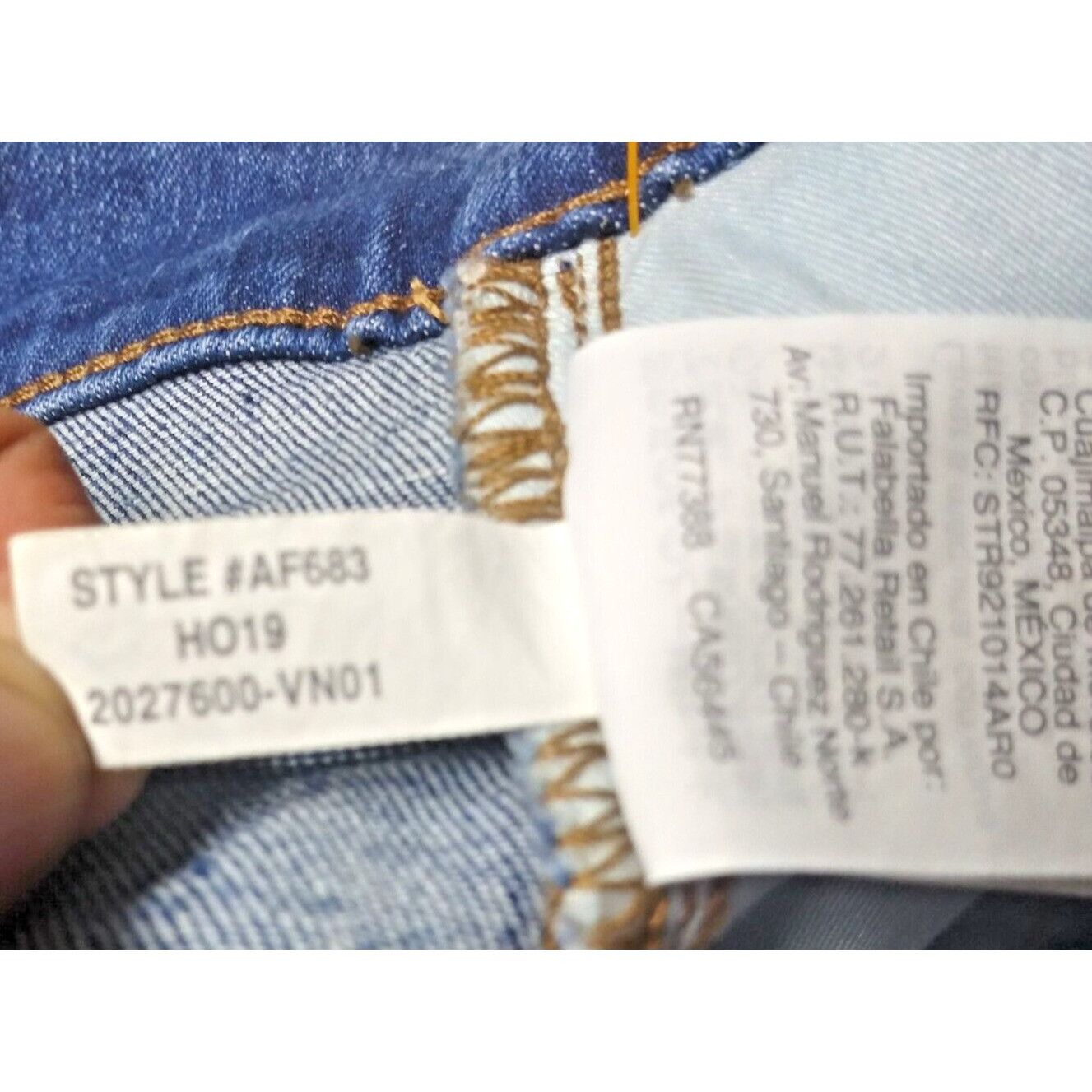 Madewell Madewell Jeans 9" Mid Rise Skinny Crop Sz 27 Medium Wash Den Size 27" / US 4 / IT 40 - 10 Thumbnail
