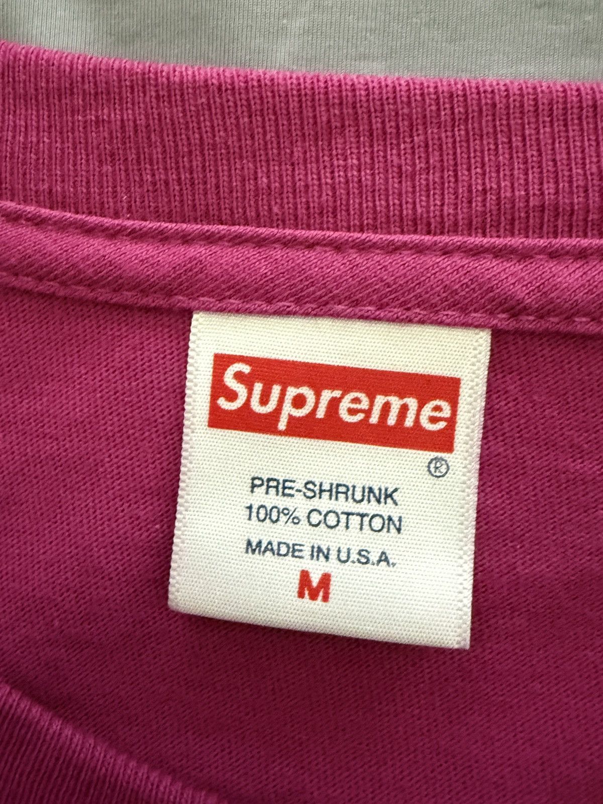 Supreme Supreme T-Shirt Laugh Now Magenta Size US M / EU 48-50 / 2 - 3 Thumbnail