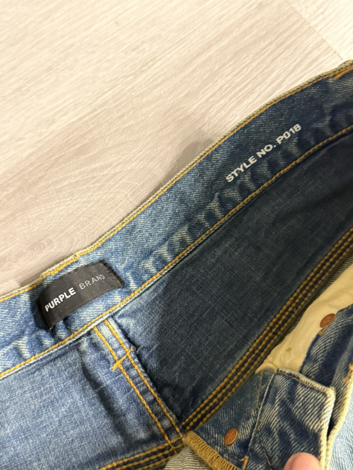 Purple Brand Purple Brand Repair Destroy Jeans Size US 32 / EU 48 - 3 Thumbnail