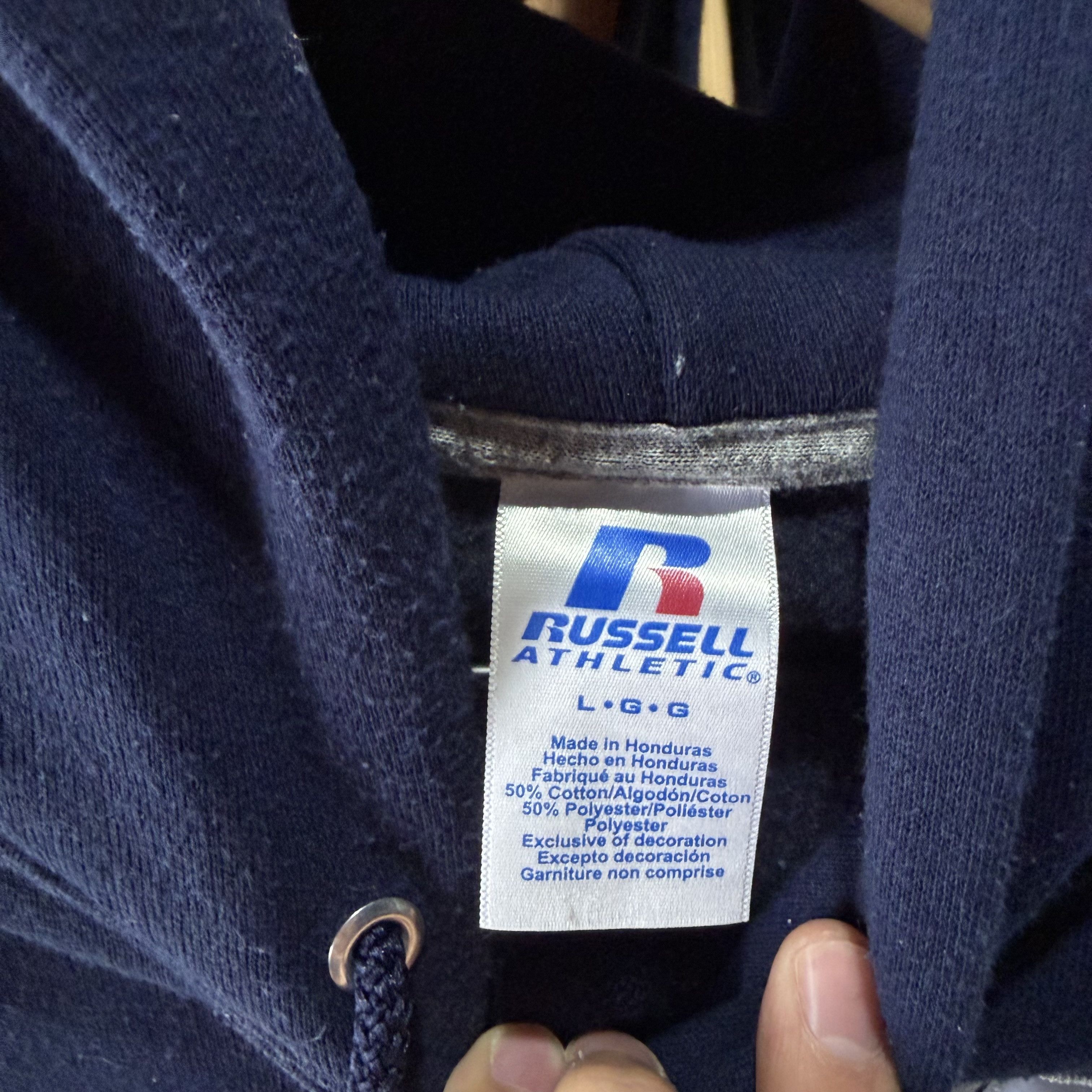 Russell Athletic Vtg Western Washington University Hoodie Mens Blue Russell Size US L / EU 52-54 / 3 - 8 Thumbnail