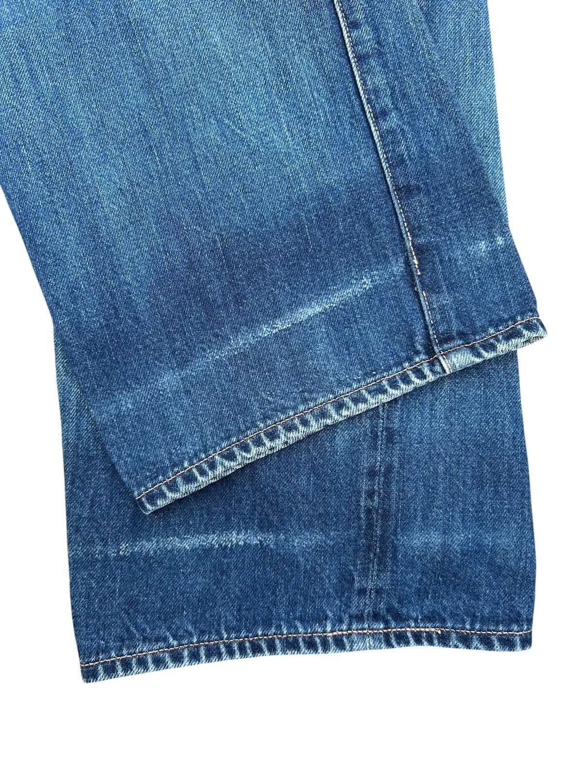 Kapital Vintage Levis Big E Selvedge Buckle Back Thrashed Denim Jean Size US 30 / EU 46 - 15 Thumbnail