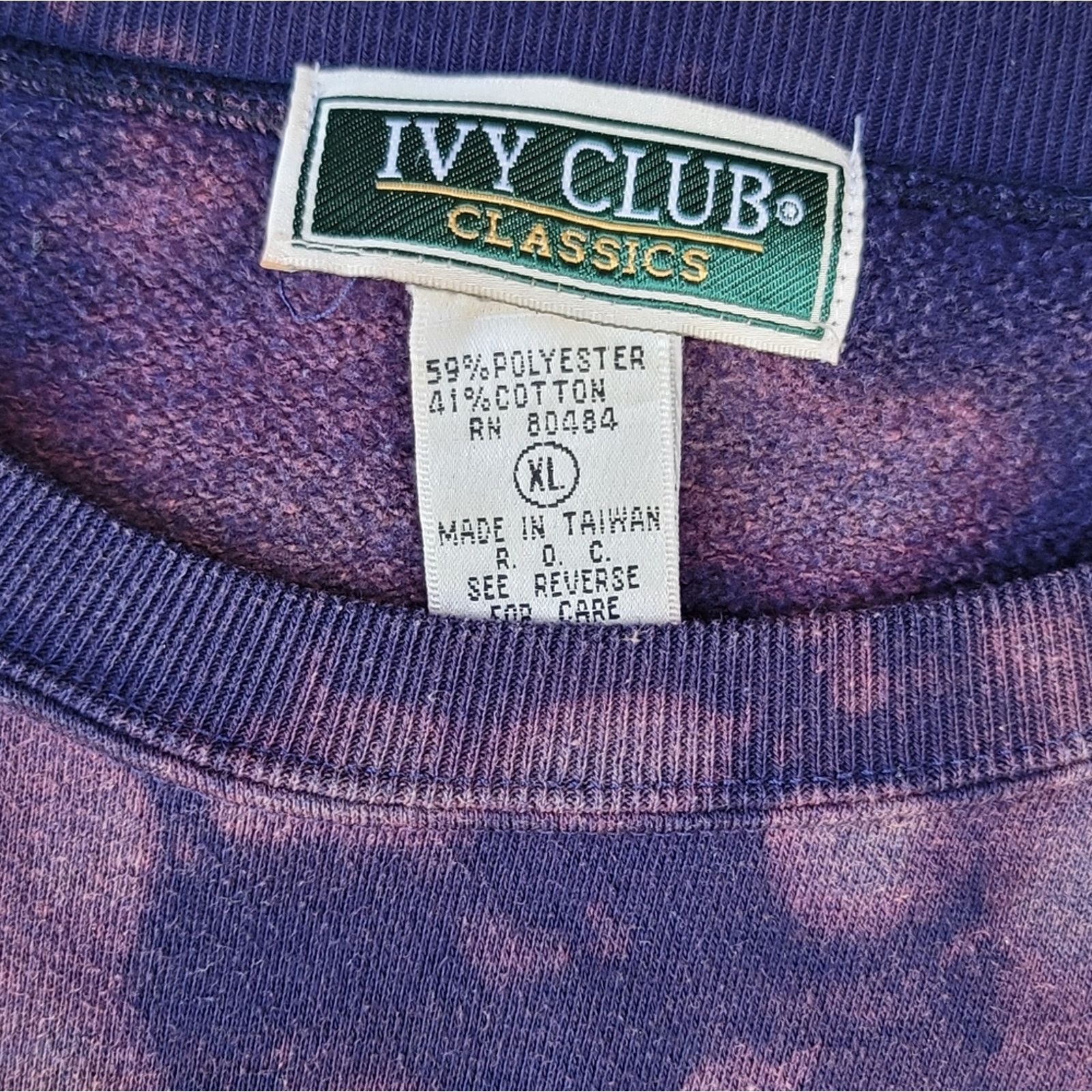 The Unbranded Brand Vtg World Class Ski International Bleach-dyed Sweatshirt Size US XL / EU 56 / 4 - 4 Thumbnail