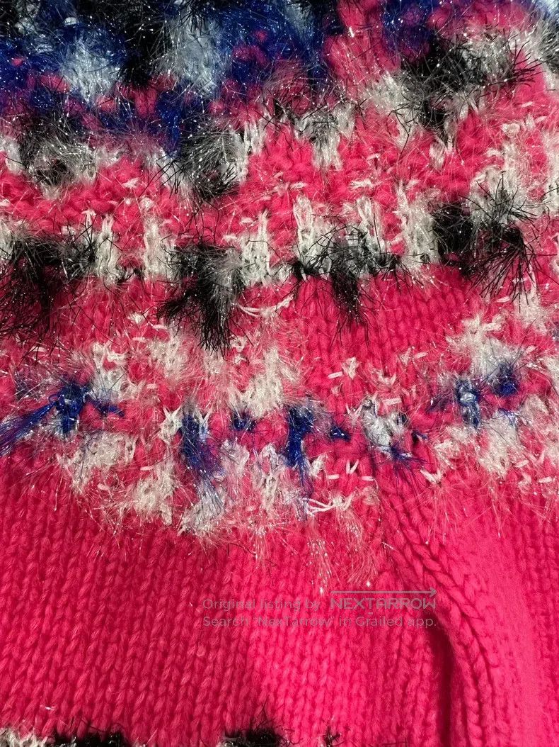 Chanel Chanel 21 Autumn and Winter Pink Shiny Knitted Pullover Sw Size XS / US 0-2 / IT 36-38 - 5 Thumbnail