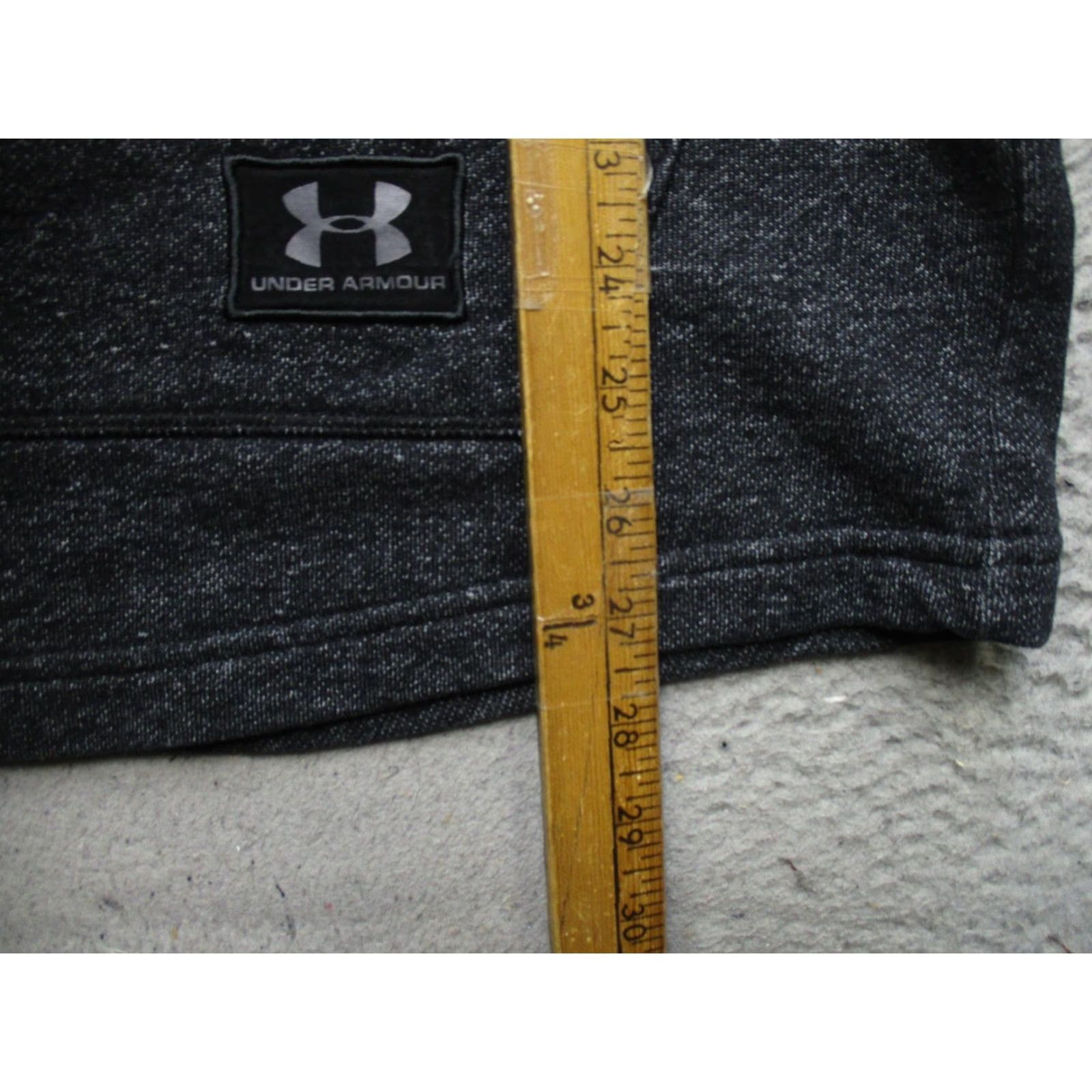 Under Armour Under Armour Project Rock Hoodie Mens M Short Sleeve Blood Sweat Respect Graphic Print Charcoal Gray Size US M / EU 48-50 / 2 - 4 Thumbnail