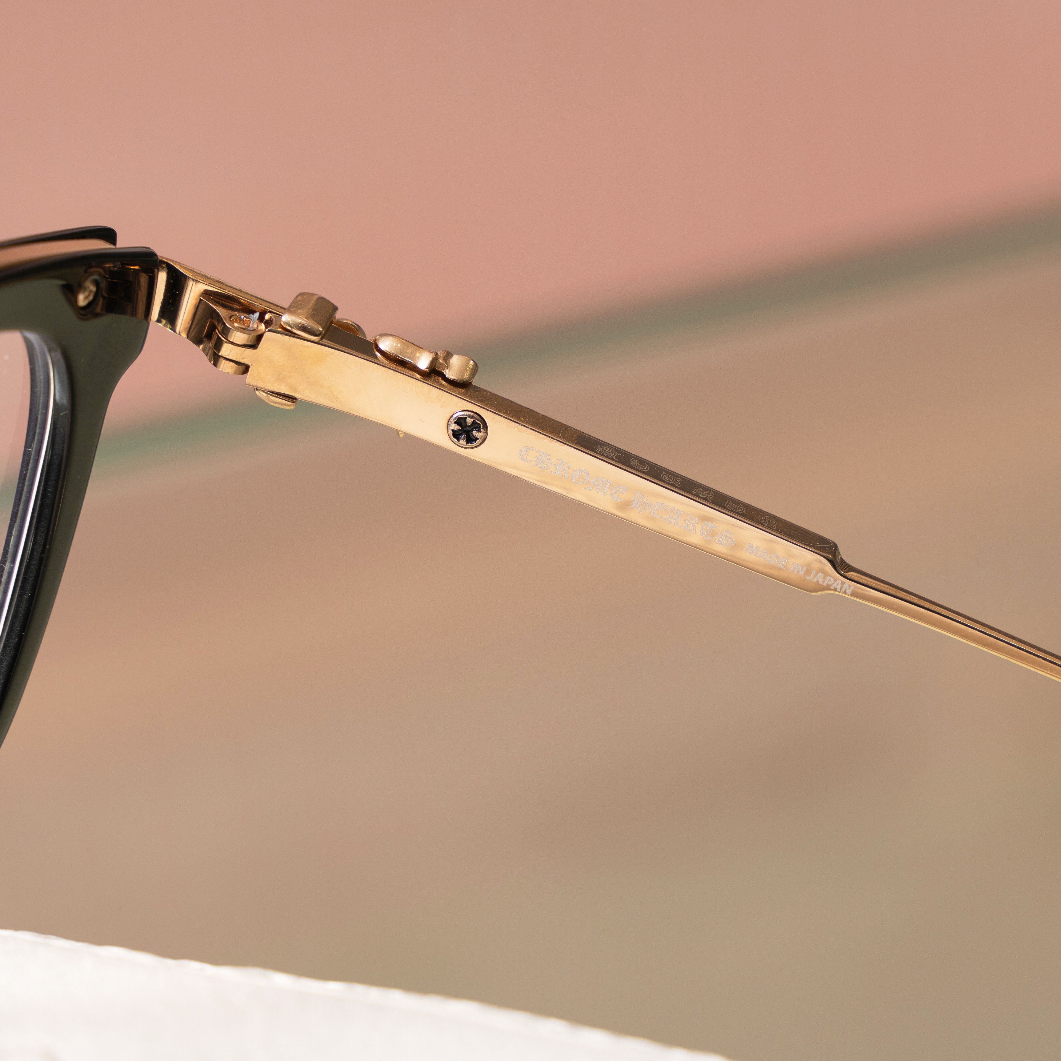 Chrome Hearts CHROME HEARTS OVERPOKED BLACK PLASTIC/GOLD PLATED Size ONE SIZE - 7 Thumbnail