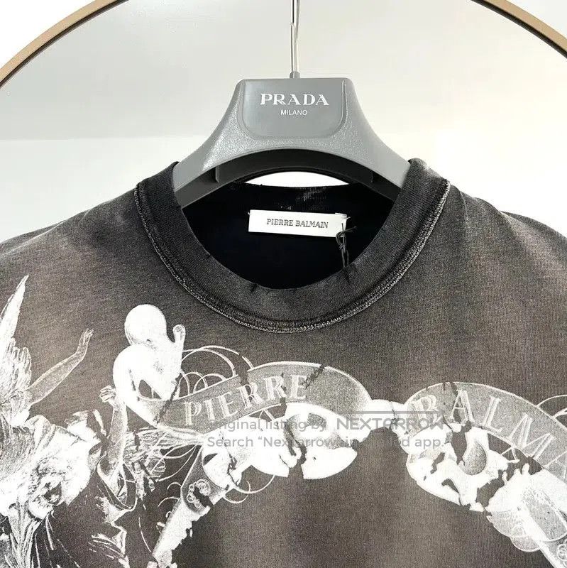 Balmain Balmain Summer Color-Block Graphic T-Shirt . Size US S / EU 44-46 / 1 - 2 Thumbnail