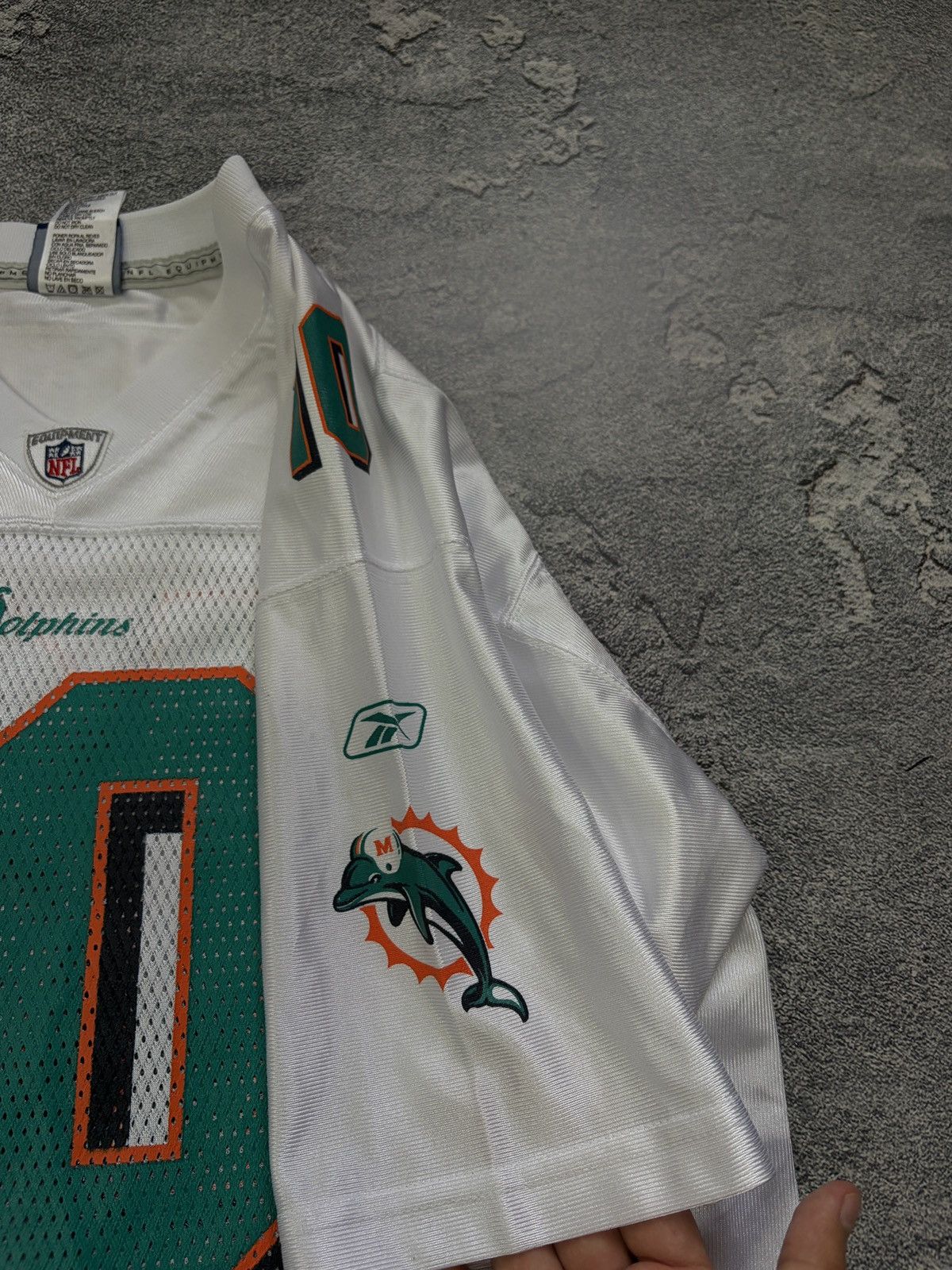 Reebok Vtg Miami Dolphins Chad Pennington Reebok Jersey Youth XL Size US S / EU 44-46 / 1 - 13 Thumbnail