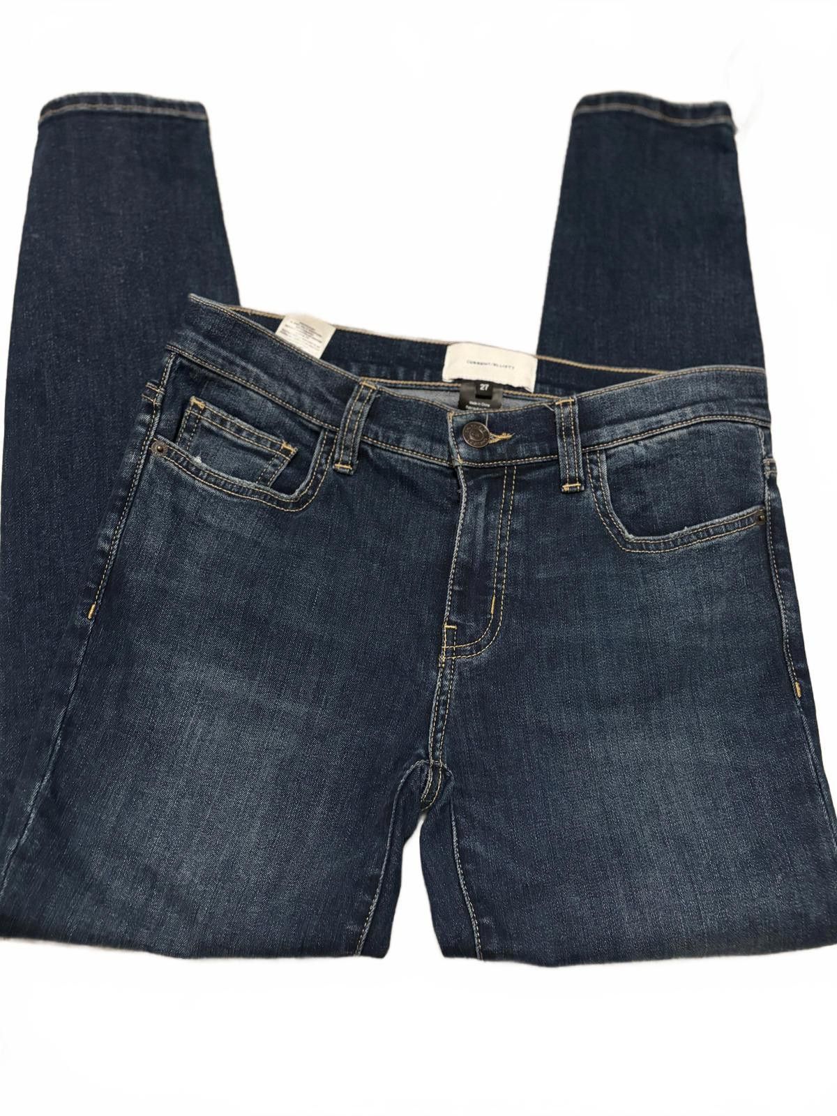 Current/Elliot Current/Elliott Women's Dark Wash Skinny Jeans Size 27 Size 27" / US 4 / IT 40 - 3 Thumbnail