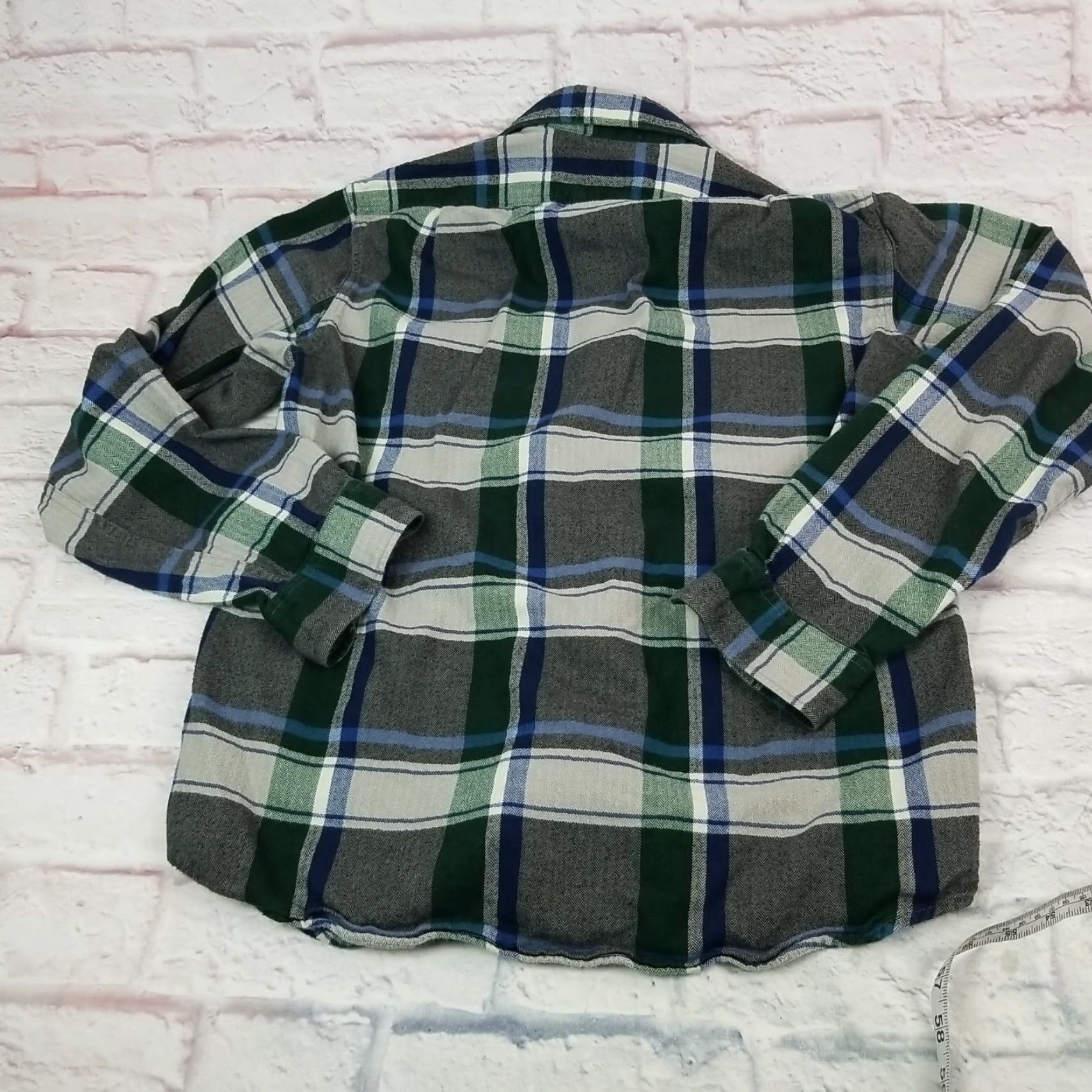 J.Crew J. Crew Flannel Shirt Men M Slim Button-Up Long Sleeve Plaid 100% Cotton Size US M / EU 48-50 / 2 - 3 Thumbnail