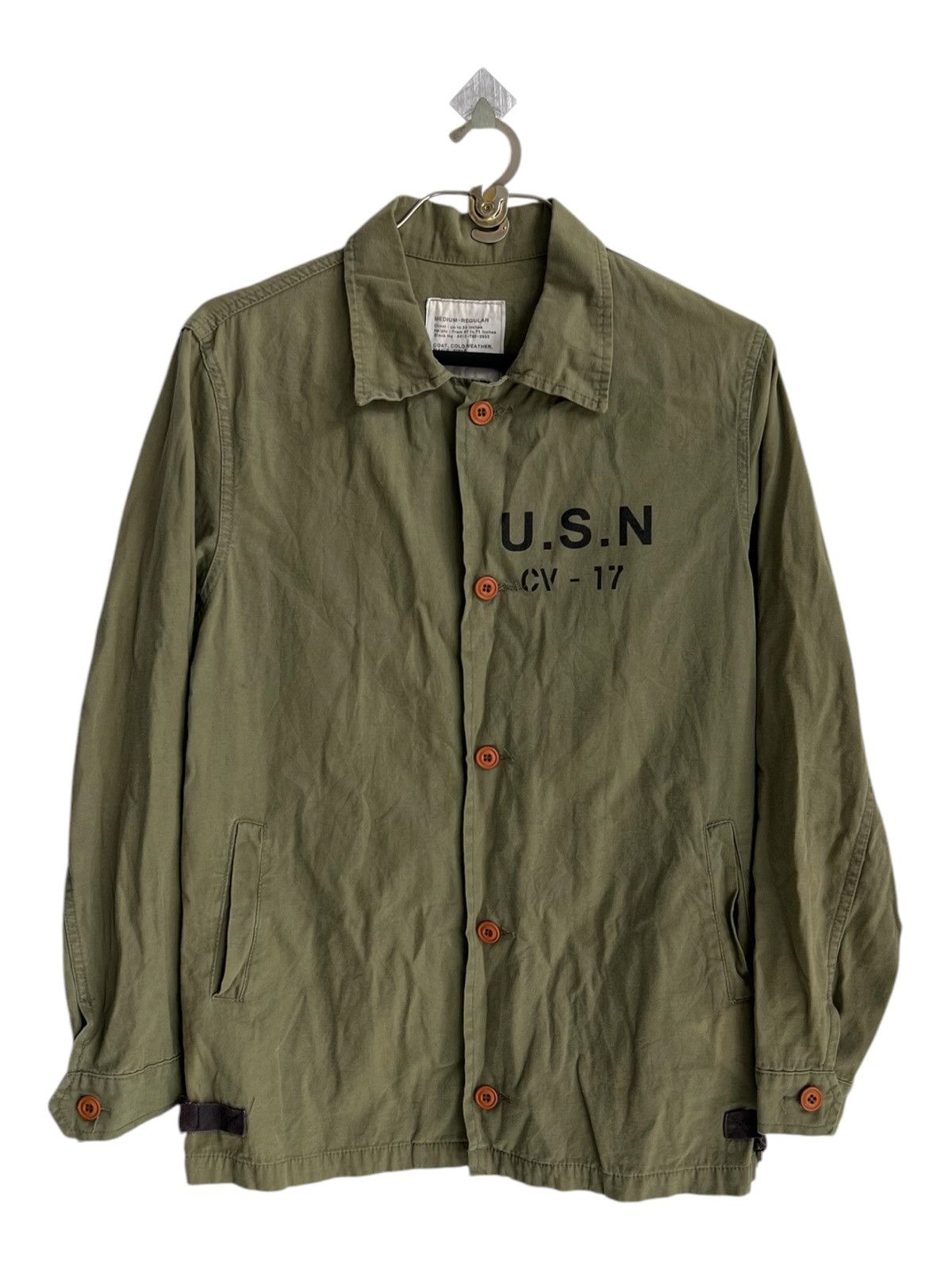 Aspesi Aspesi USN CV-17 Military Bugs Bunny Mascots Deck Jacket Size US M / EU 48-50 / 2 - 3 Thumbnail