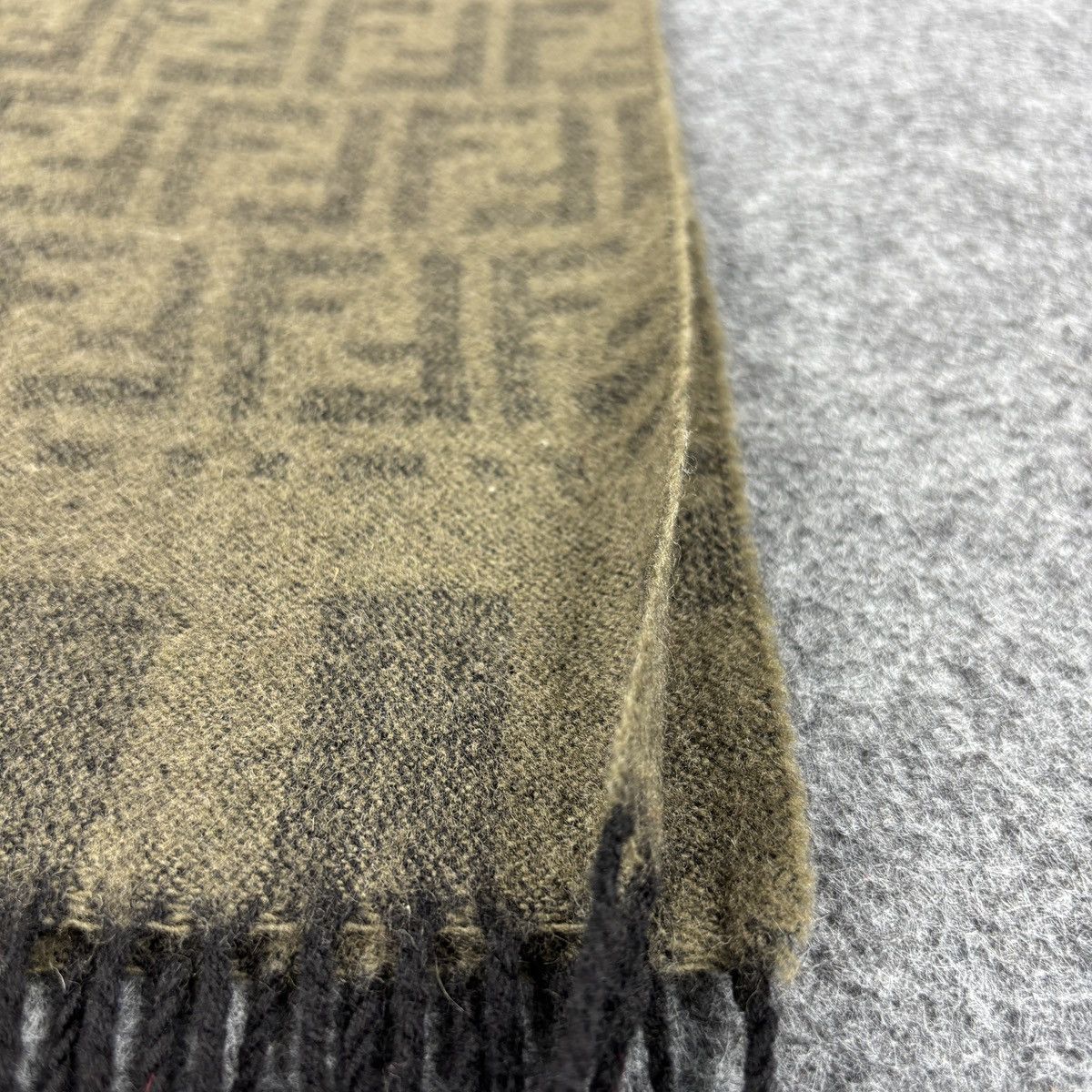 Fendi × Vintage Fendi Scarf # D705 # Muffler # Neckwear Size ONE SIZE - 4 Thumbnail