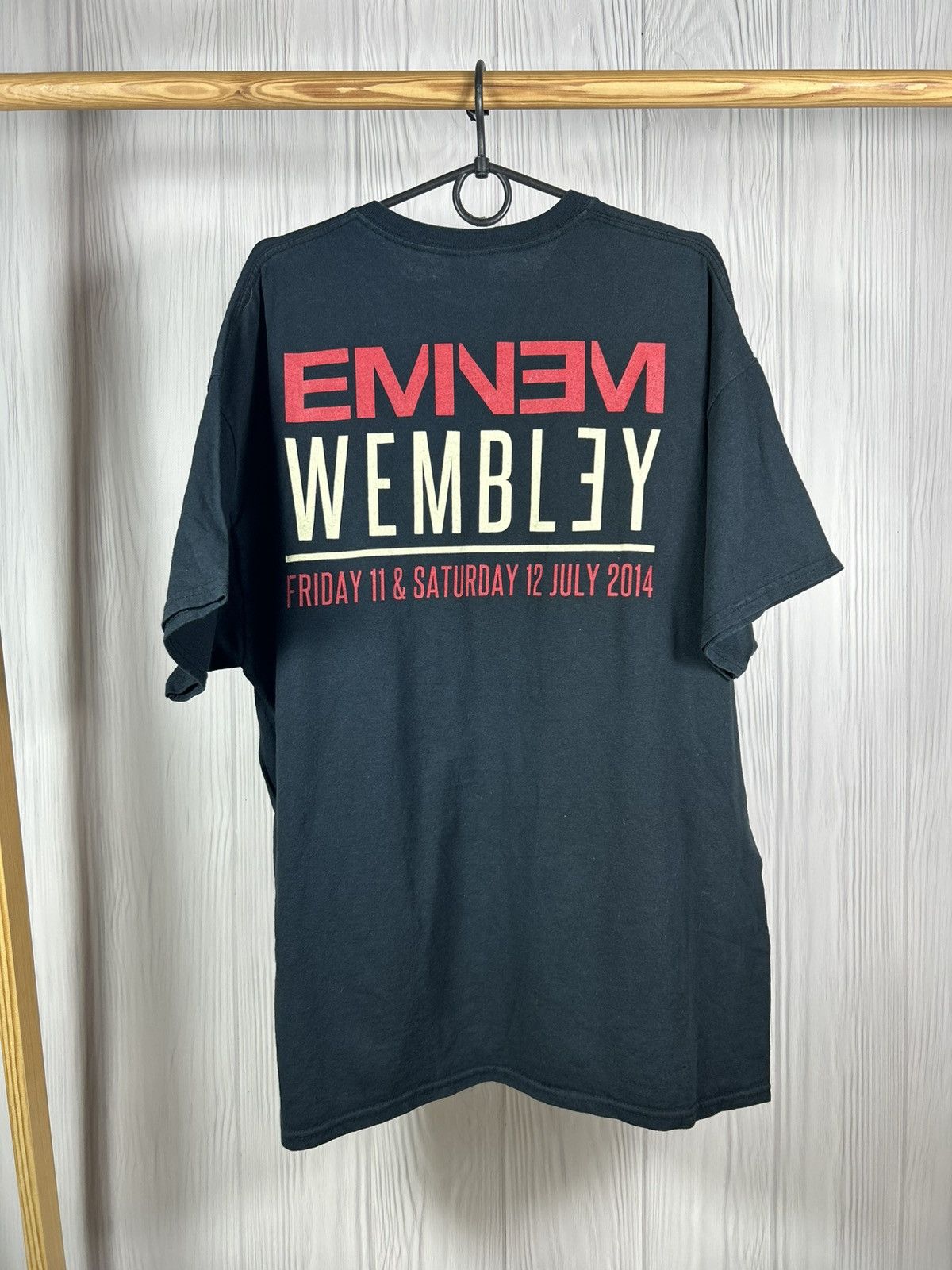 Eminem Vintage STAN Eminem Wembley Stadium 2014 T-Shirt Size XL Size US XL / EU 56 / 4 - 2 Thumbnail