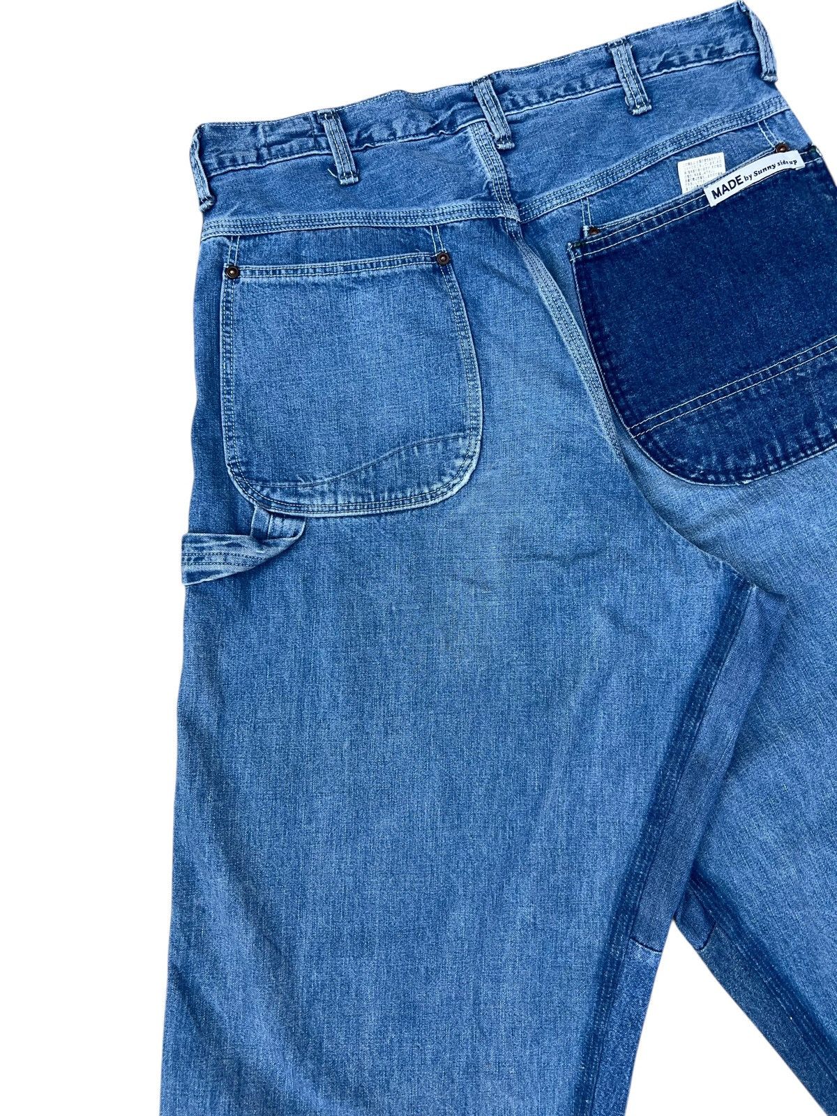 Orslow Orslow X Sunny Side Up Japan Reconstruct Baggy Denim Jeans Size US 30 / EU 46 - 16 Thumbnail