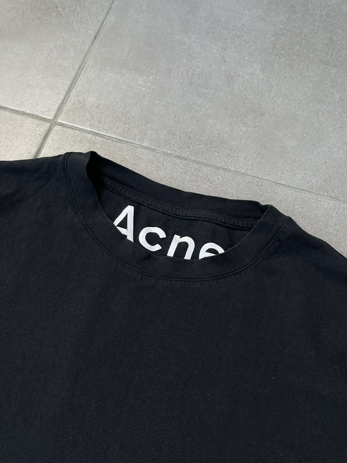 Acne Studios Acne Studios Black Short Sleeve T-Shirt Size US S / EU 44-46 / 1 - 9 Thumbnail