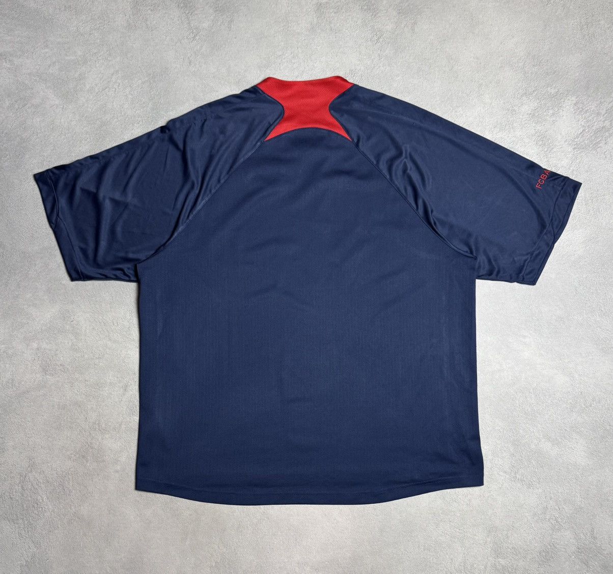Nike Barcelona 2006 2007 Training Shirt Soccer Jersey Nike Size US XXL / EU 58 / 5 - 2 Thumbnail