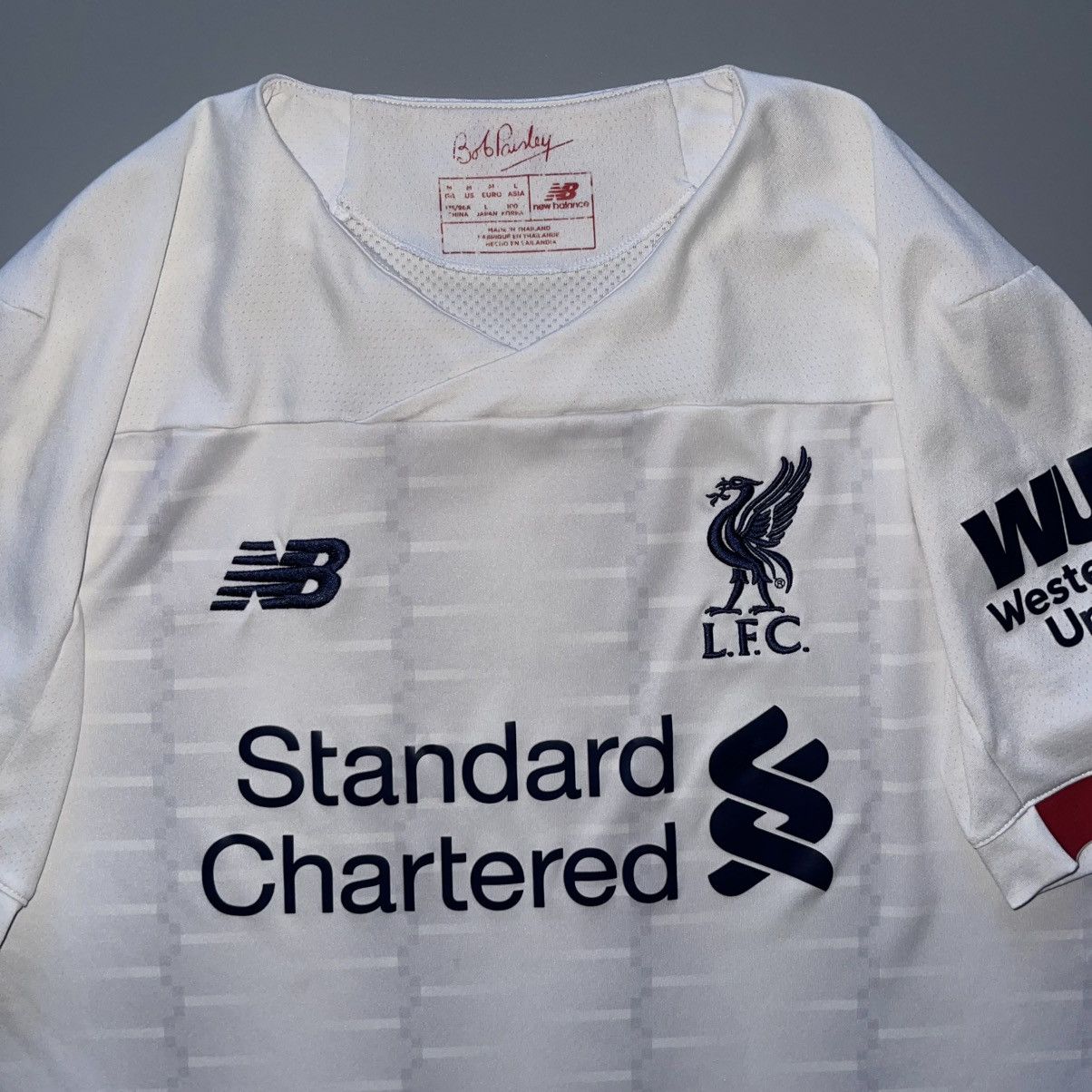 New Balance × Vintage LIVERPOOL NEW BALANCE 2019/2020 SOCCER AWAY JERSEY #4 VIRGIL Size US M / EU 48-50 / 2 - 4 Thumbnail