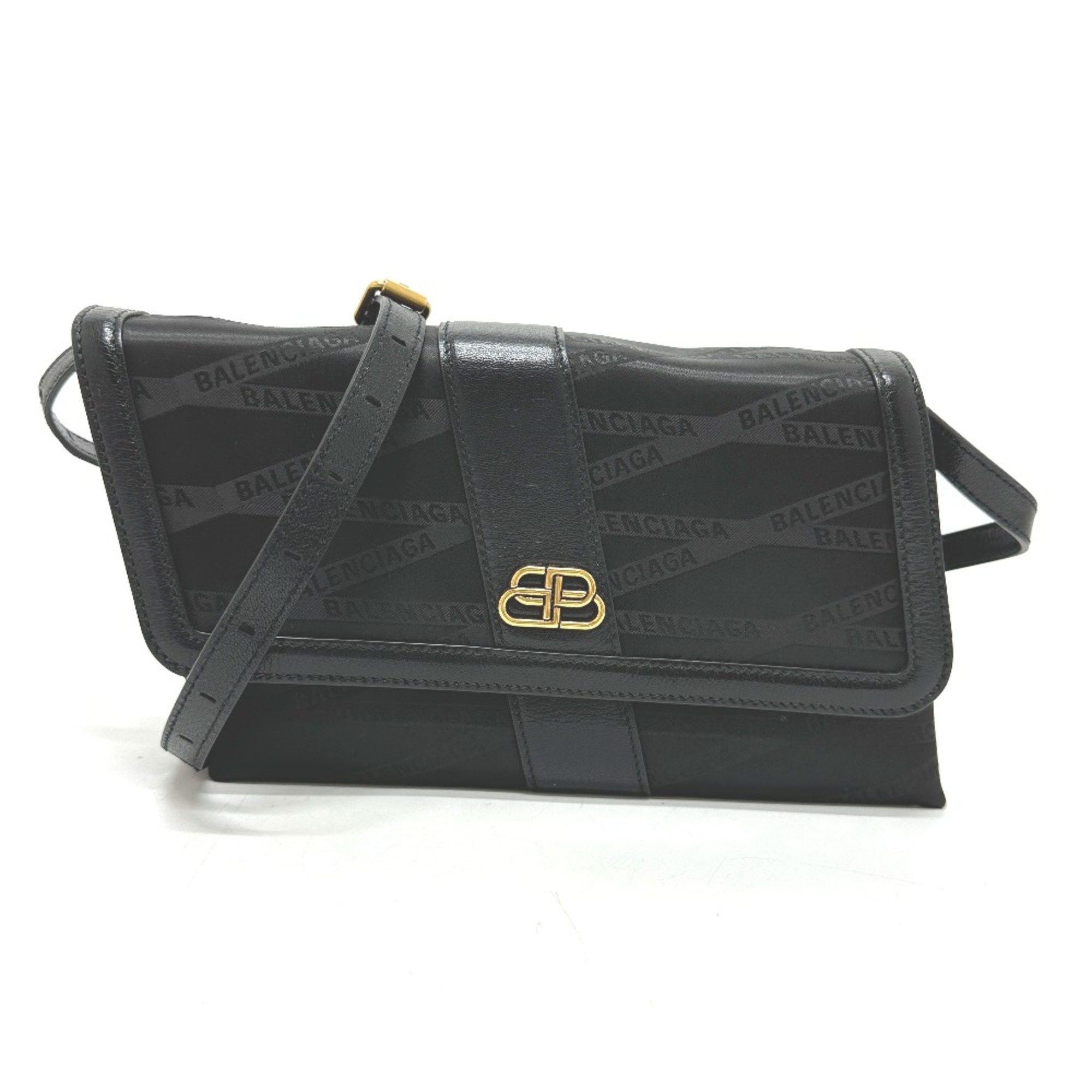 Balenciaga Balenciaga 580161 logo 2WAY bag Shoulder Bag Black Size ONE SIZE - 1 Thumbnail