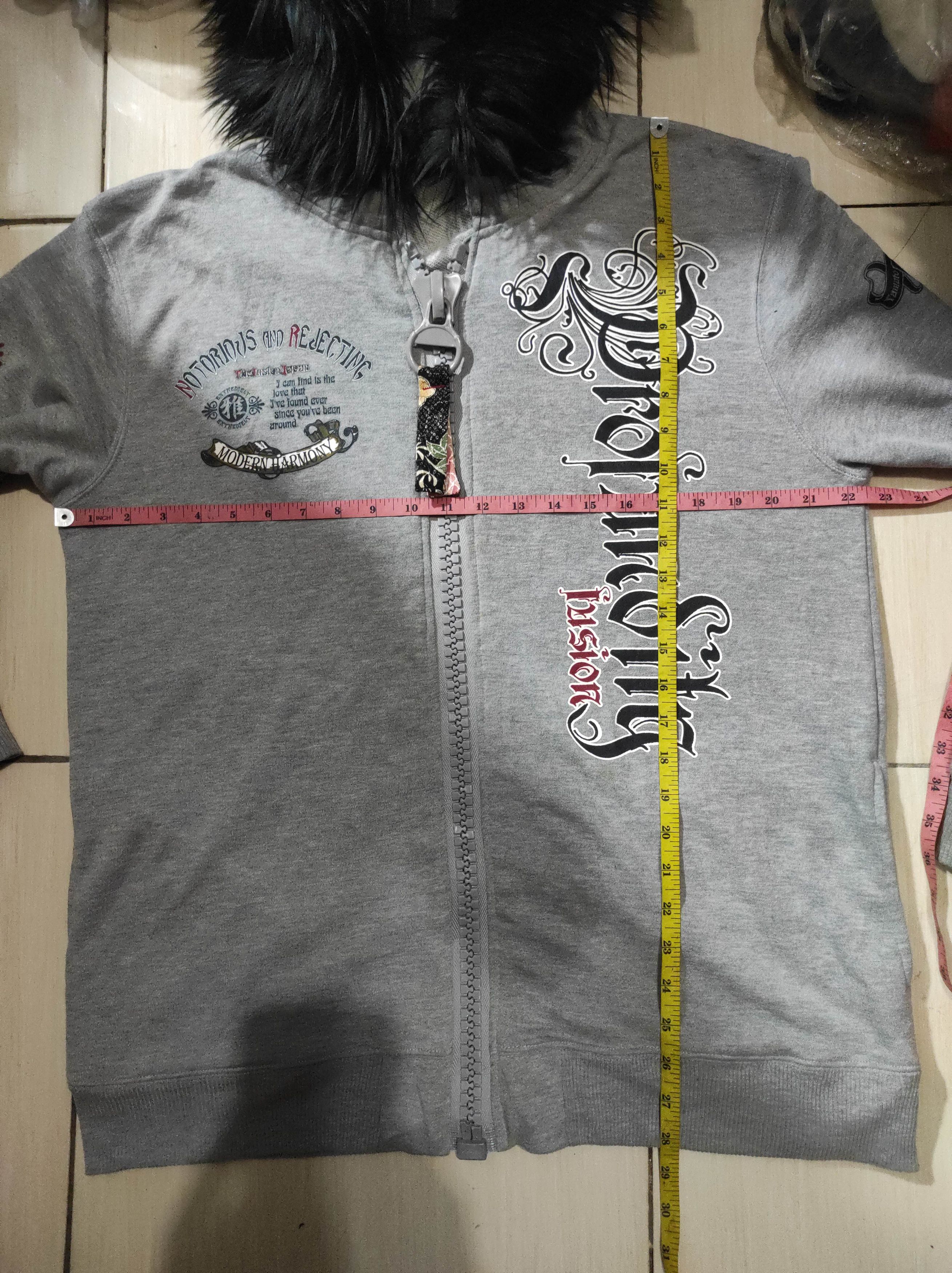 If Six Was Nine Profundity Fusion Modern Harmony Big Zipper Fur Hoodie Size US L / EU 52-54 / 3 - 24 Thumbnail