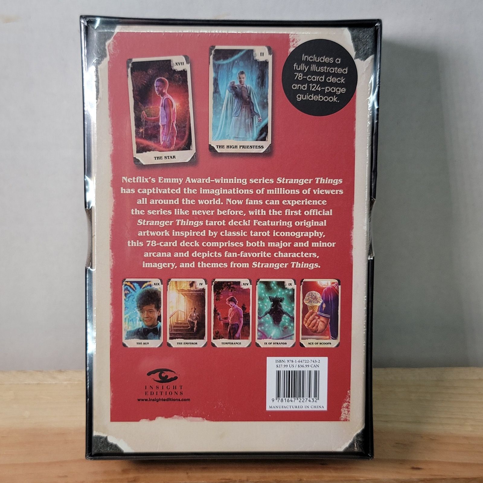 Other Netflix Stranger Things Tarot Deck And Guidebook NEW/ SEALED Size ONE SIZE - 6 Thumbnail