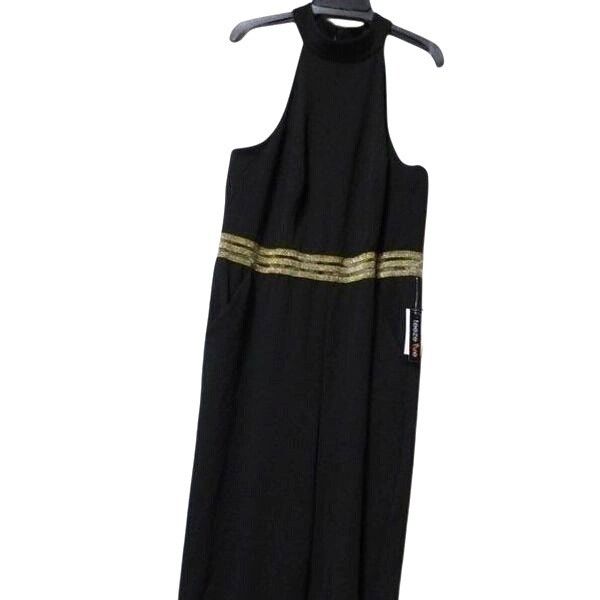 Other $79.00 Teeze Me Trendy Plus Size Banded-Waist Halter Jumpsui Size 3XL / US 20-22 - 6 Thumbnail