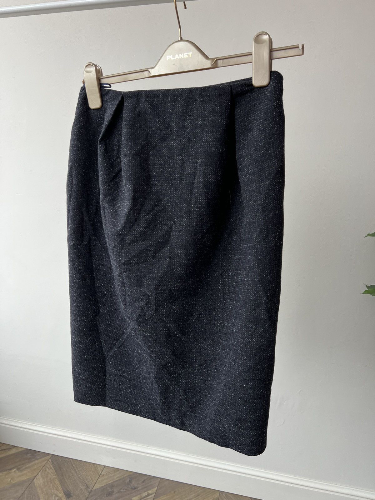 Jil Sander Vintage Jil Sander Wool Pencil Skirt Size 24" / US 00 / IT 34 - 4 Thumbnail
