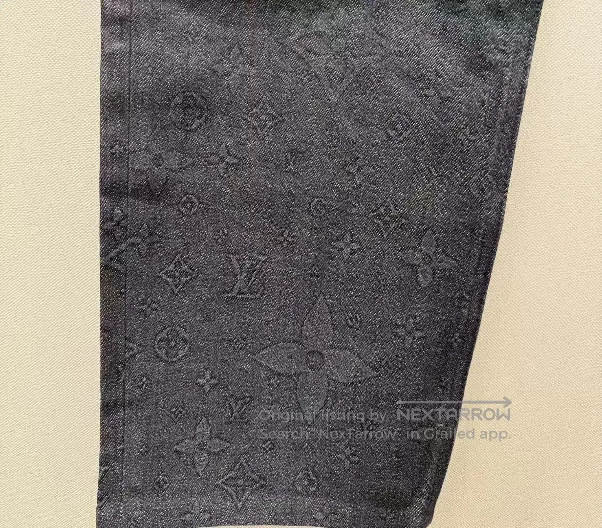 Louis Vuitton Louis Vuitton Dark Gray Subtle Logo Jeans. Size US 32 / EU 48 - 3 Thumbnail