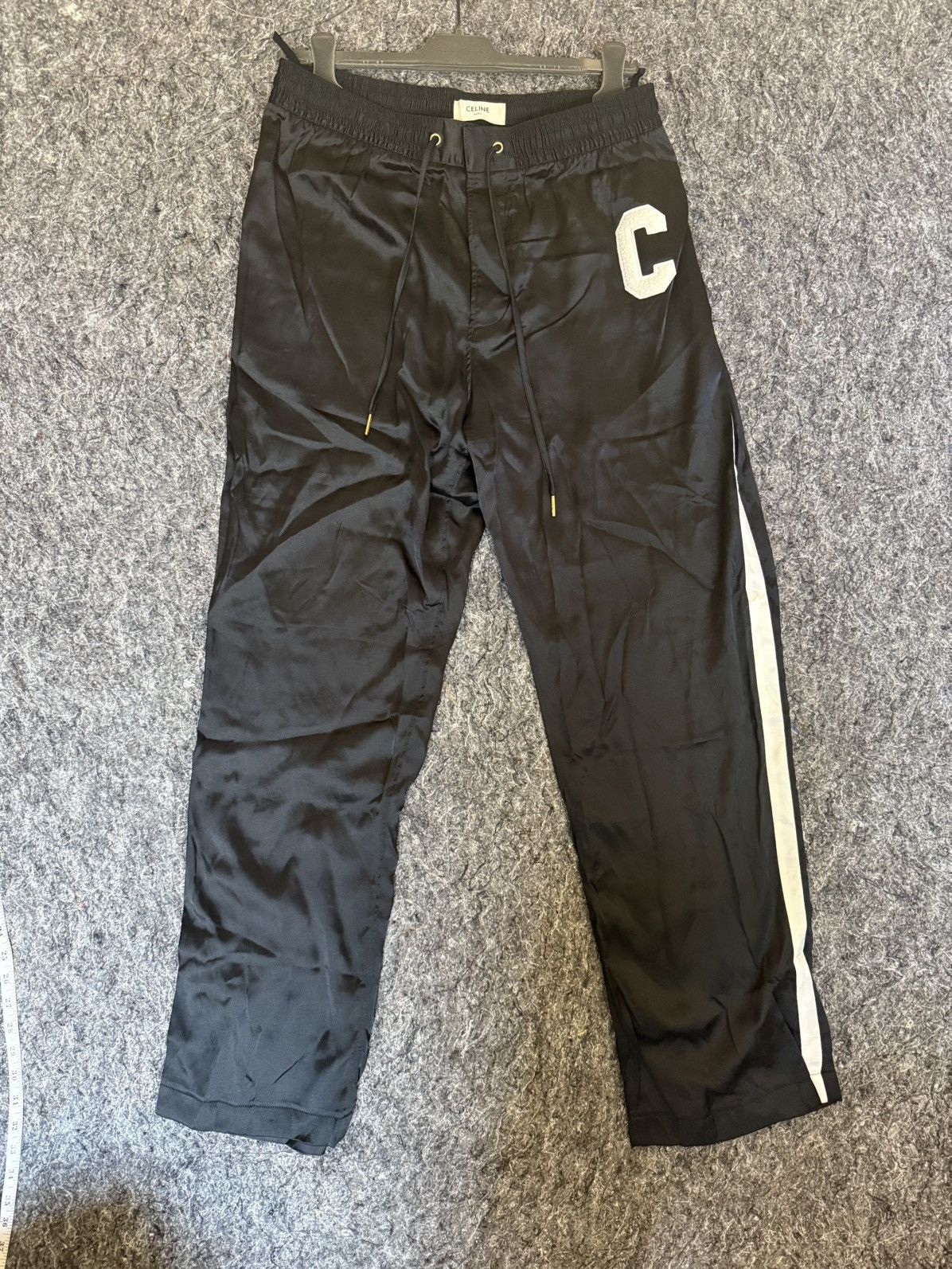Celine Celine track pants 100% authentic z2 Size US 32 / EU 48 - 1 Thumbnail