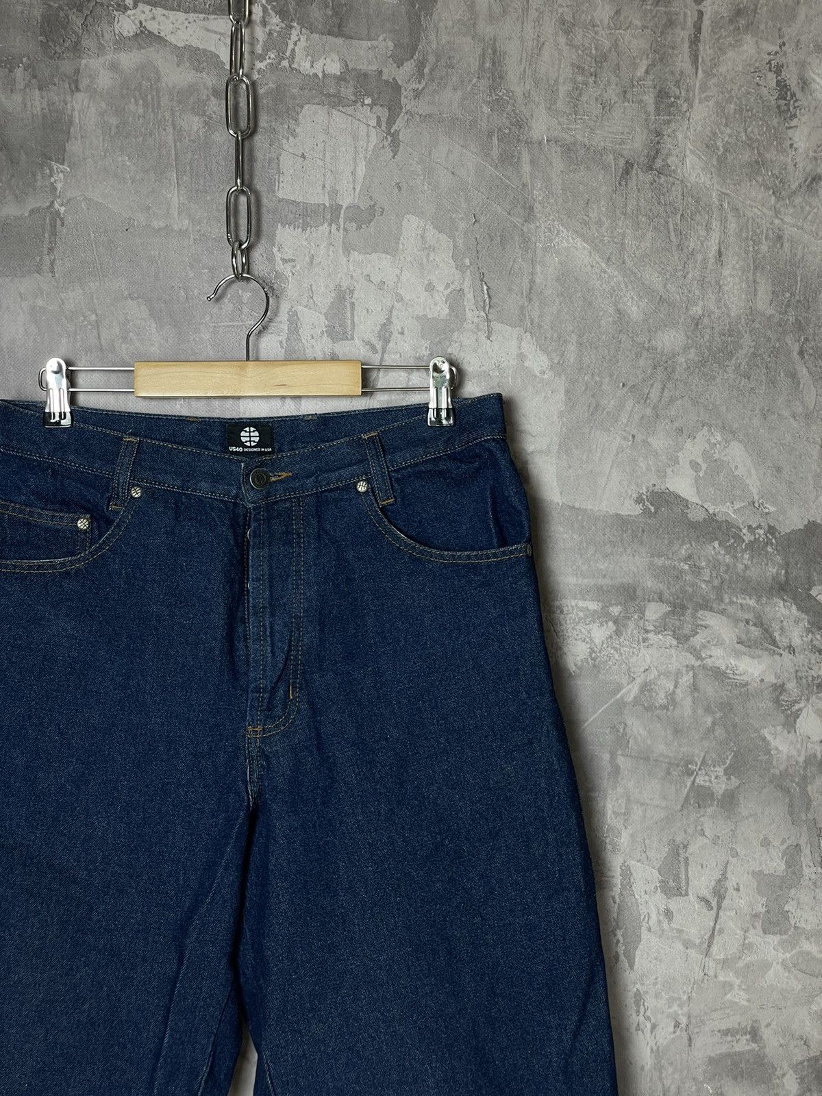 Southpole Crazy Y2k Vintage Baggy Shorts Denim Grunge Jnco Style Size US 32 / EU 48 - 7 Thumbnail