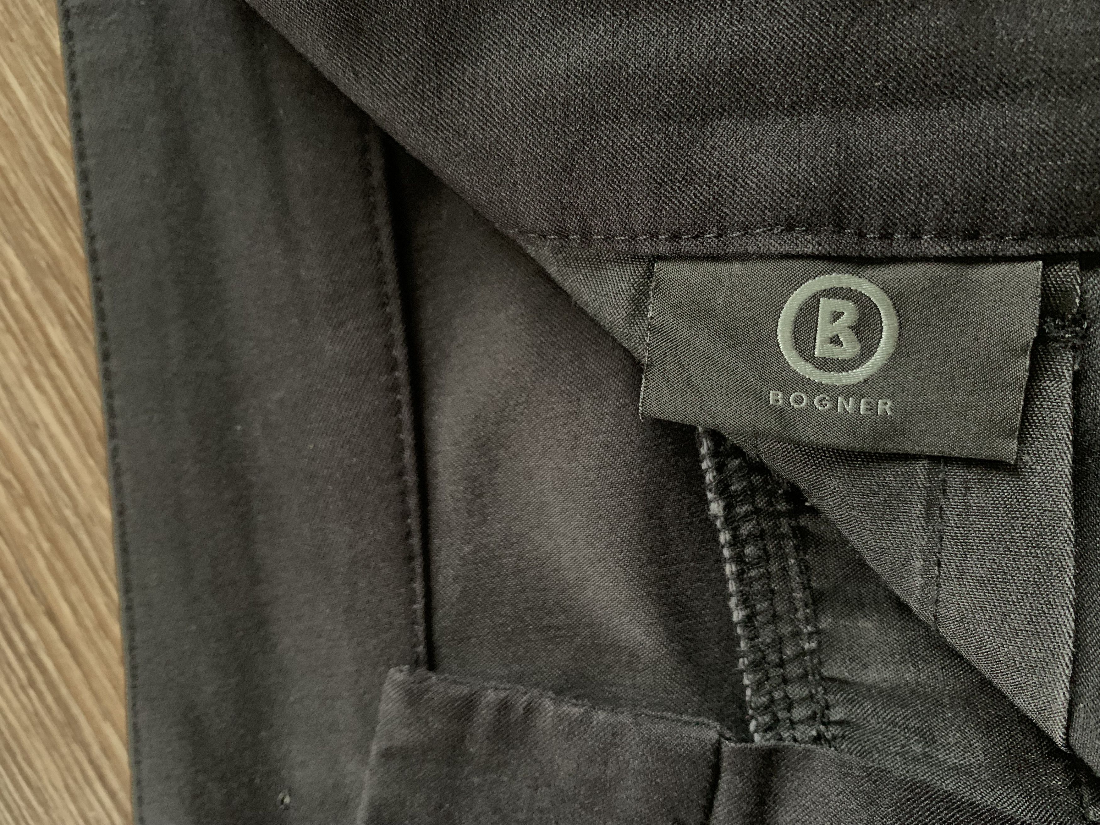 Bogner Bogner Vintage Black Cotton Shorts Size US 30 / EU 46 - 6 Thumbnail