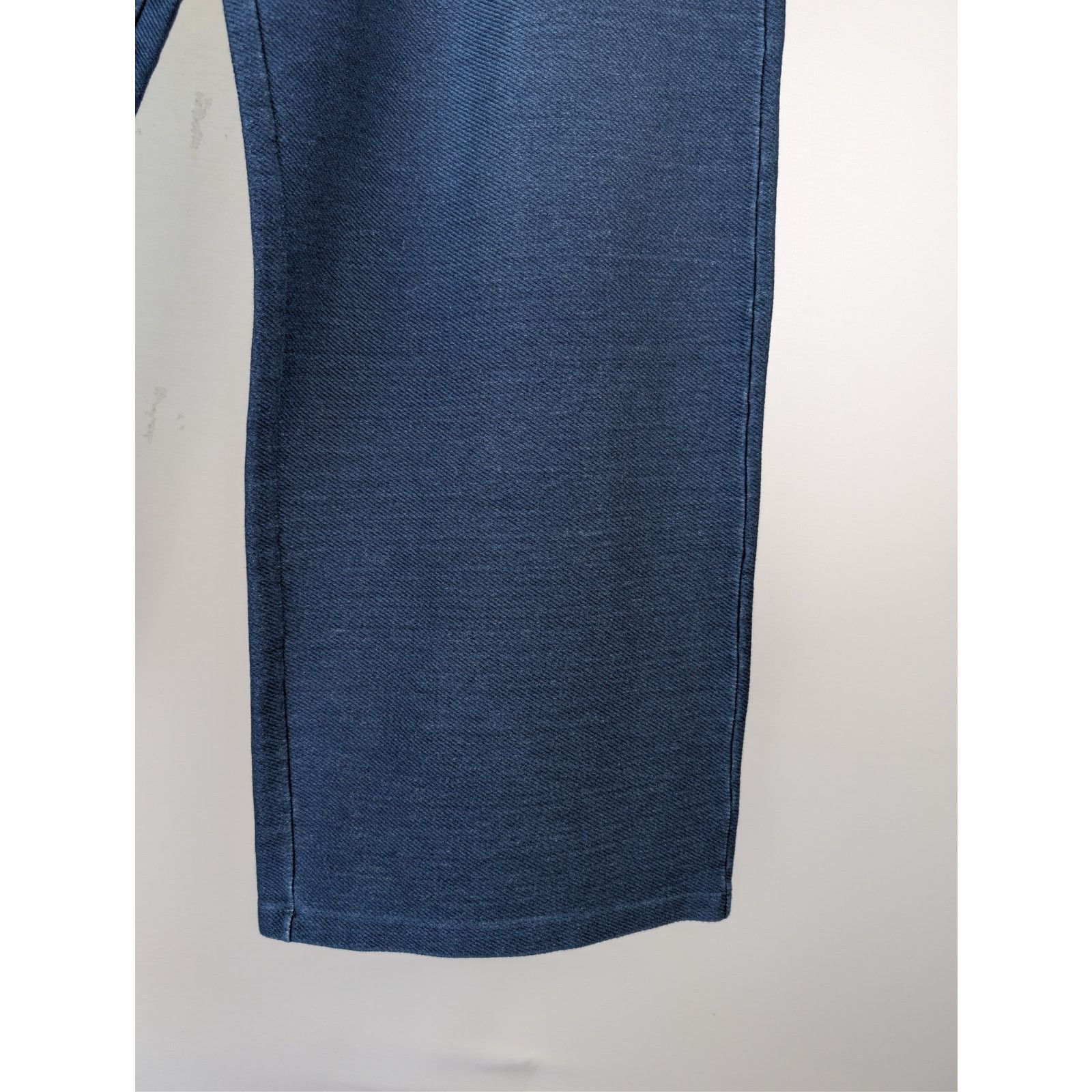 Loewe o1rshd1 Drawstring Denim Trousers in Indigo Blue Size US 34 / EU 50 - 9 Thumbnail