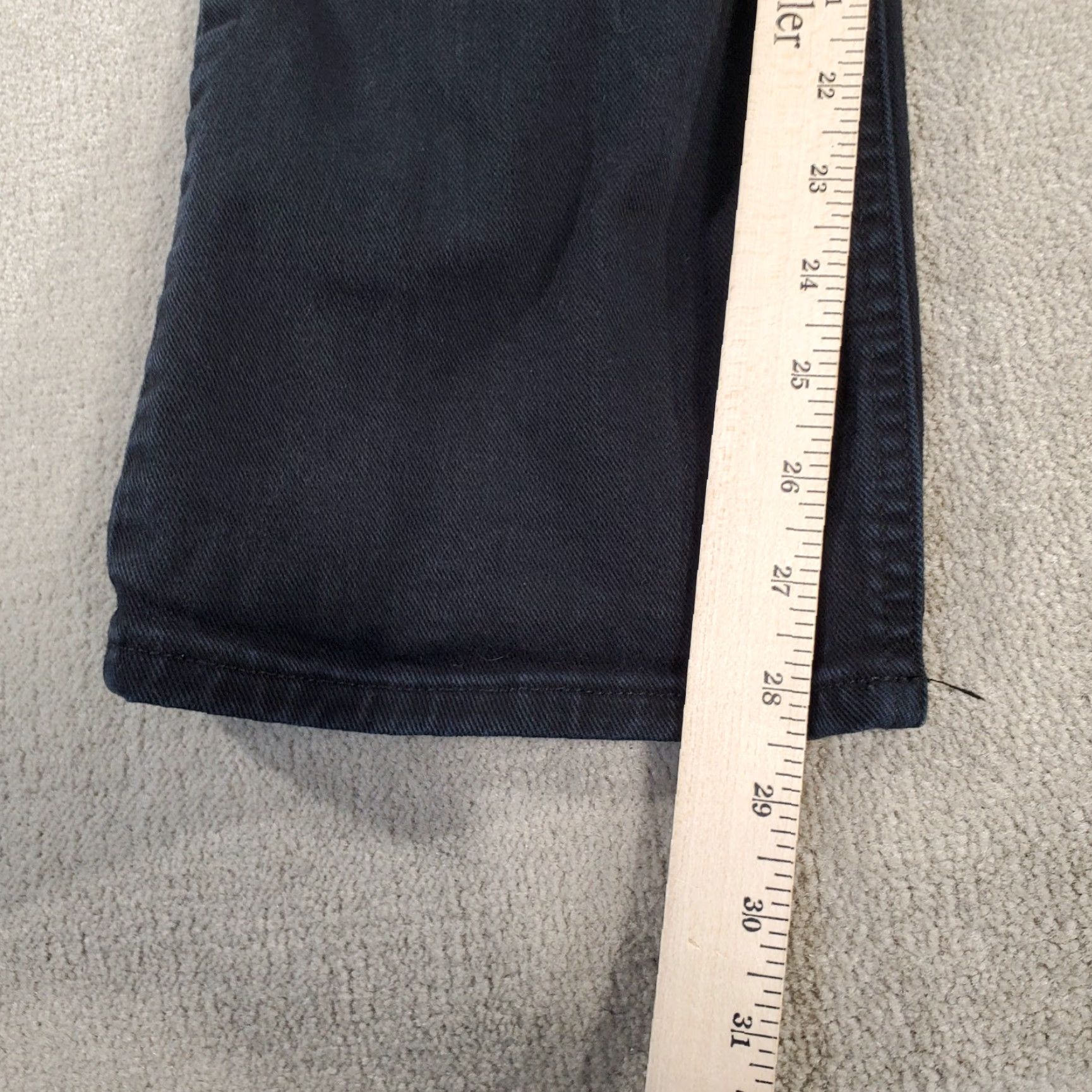 Tecovas Tecovas Jeans Mens 34x28 Black Straight Leg Denim Ranch Wear Western Pants Jeans Shoes? Size US 34 / EU 50 - 5 Thumbnail